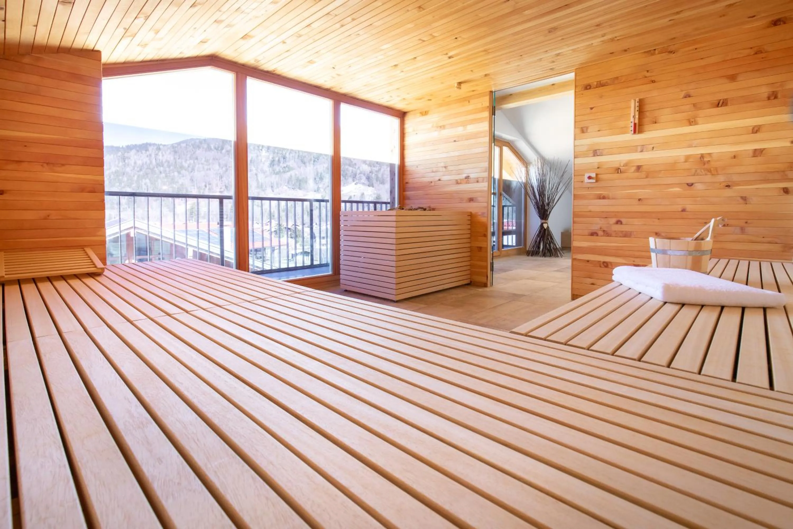 Sauna in HELDs Vitalhotel