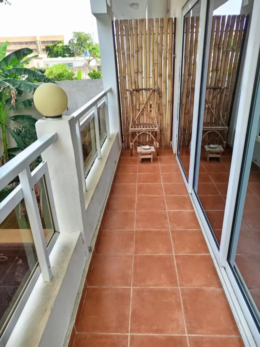 Balcony/Terrace in L'Oasis Guesthouse