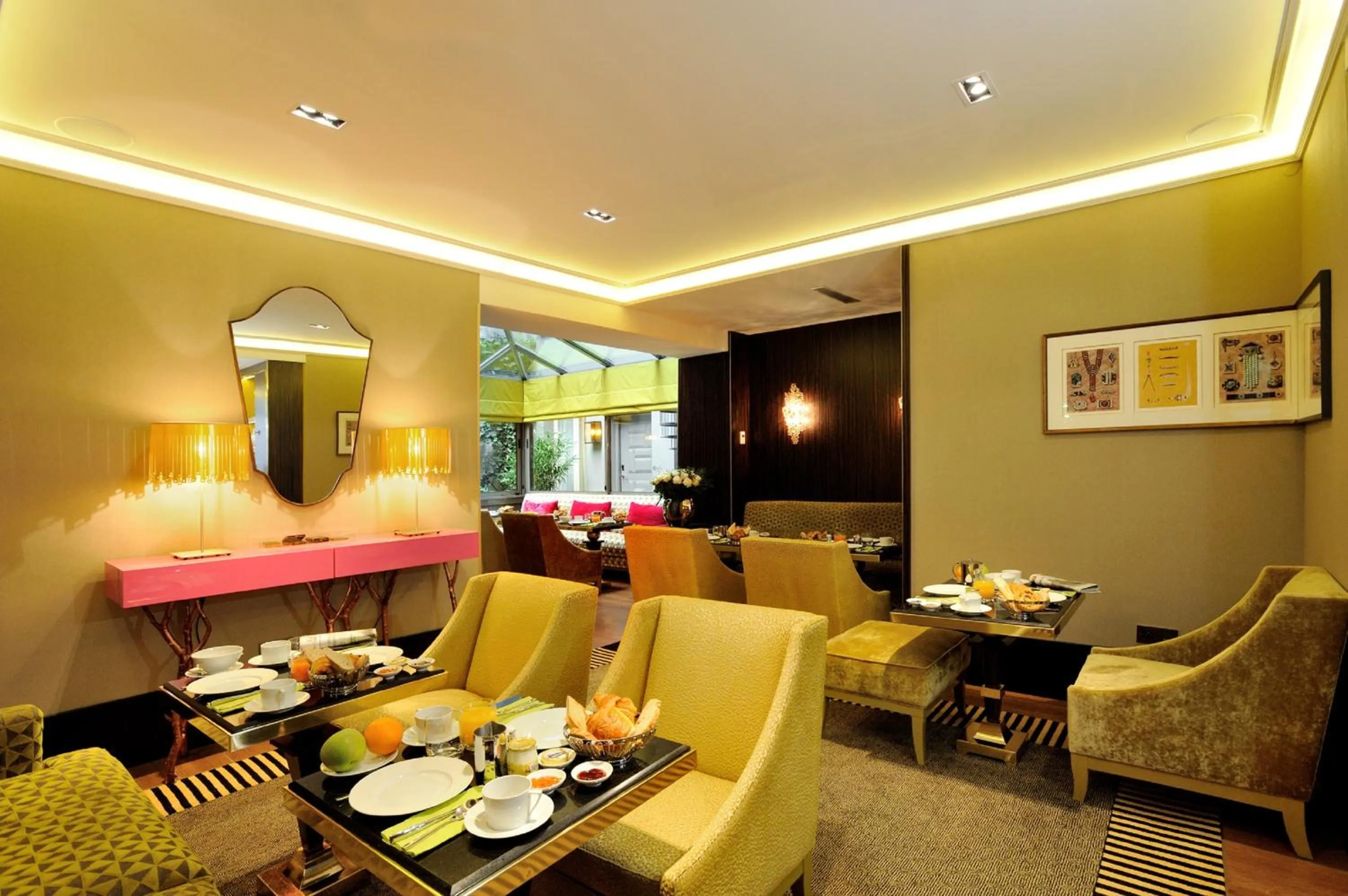 Restaurant/places to eat in Hôtel Baume