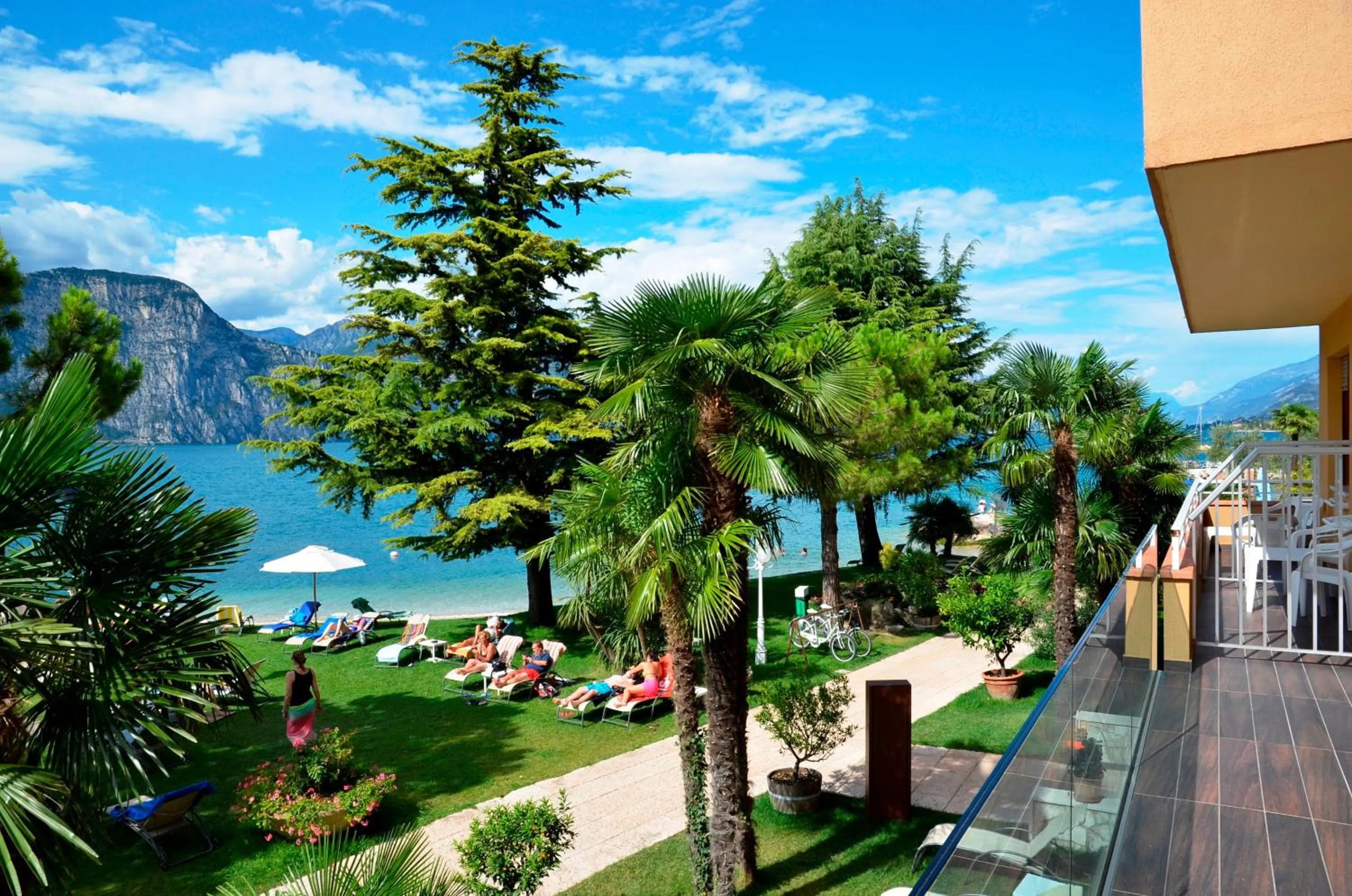 Balcony/Terrace in Hotel Du Lac - Relax Attitude Hotel