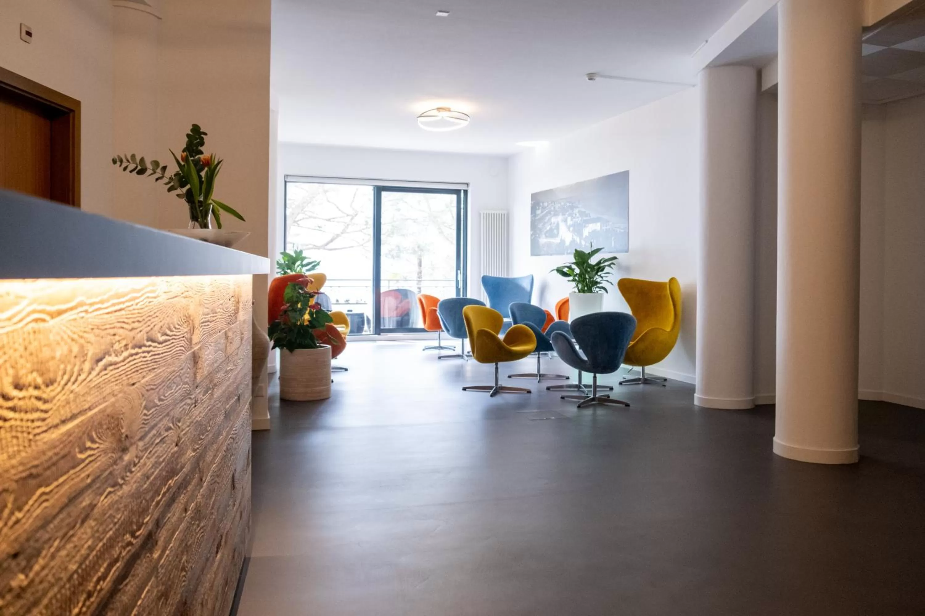 Lobby or reception in Hotel Geranio Au Lac