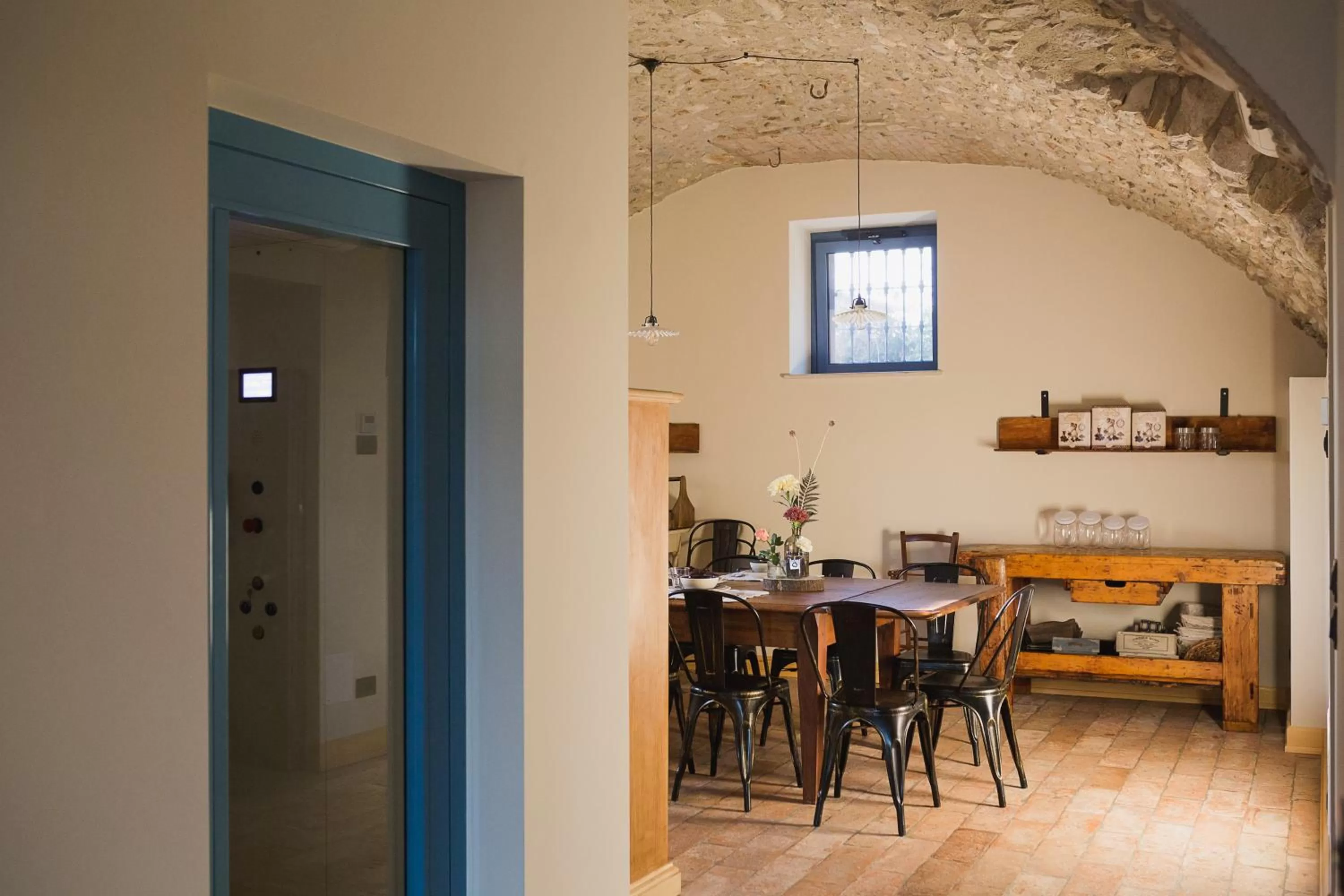 Seating area in Corte Mira