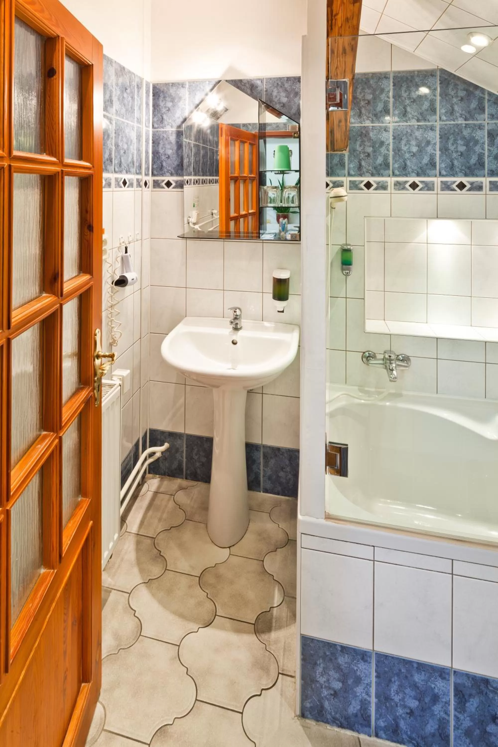 Bathroom in Pension Fontána Svitavy