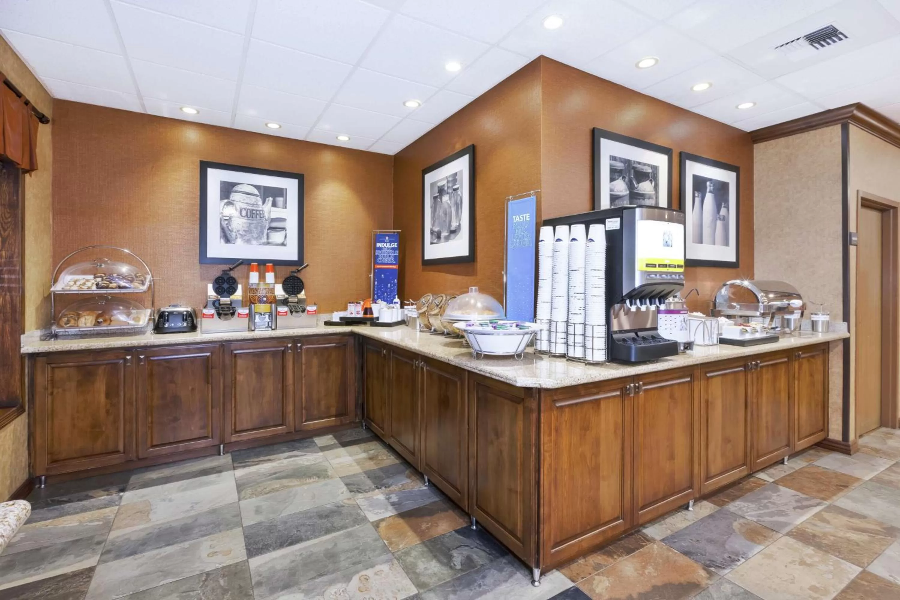 Breakfast in Hampton Inn Idaho Falls