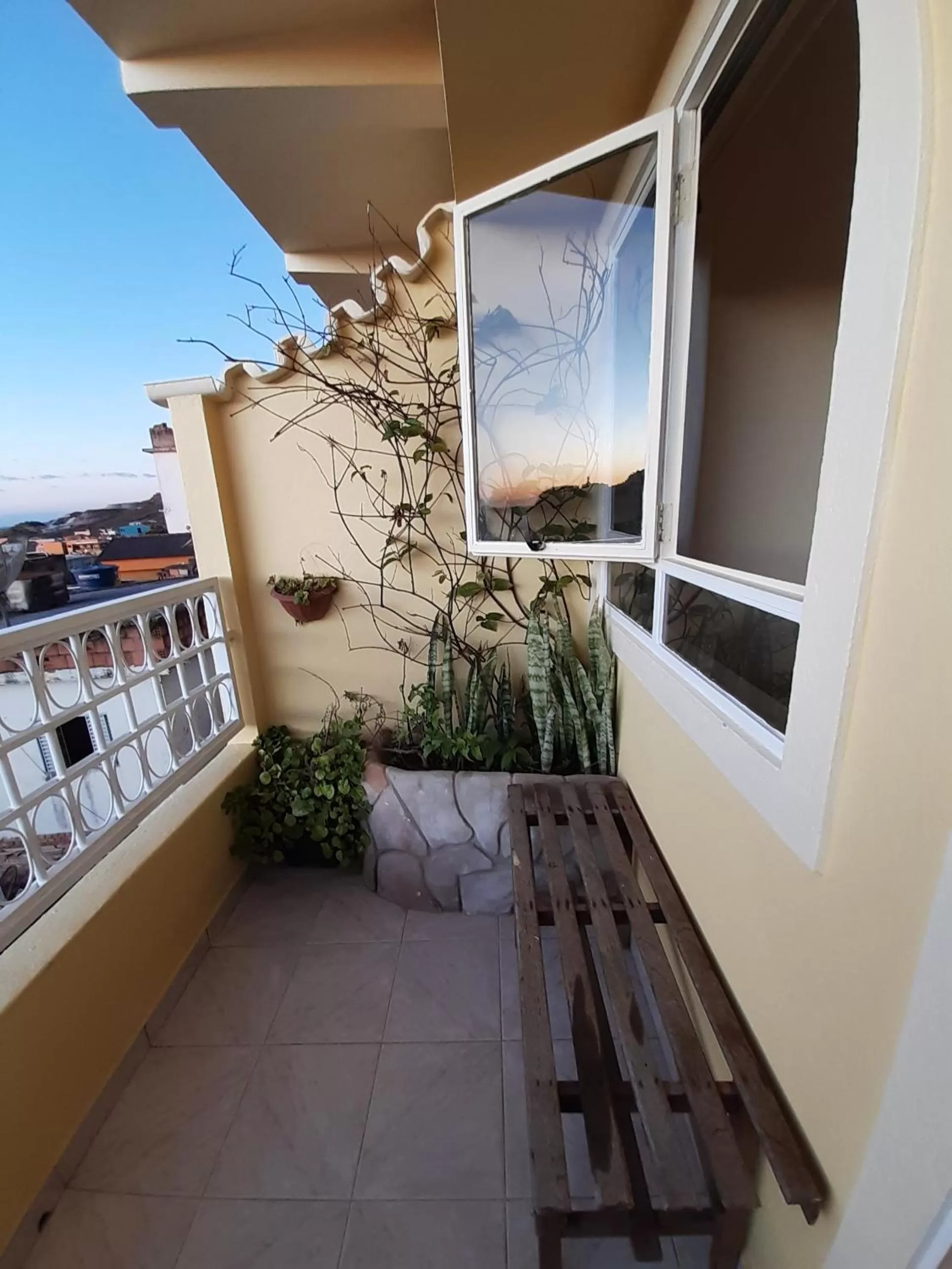 View (from property/room), Balcony/Terrace in Pousada Reino Encantado - São Thomé das Letras - Minas Gerais