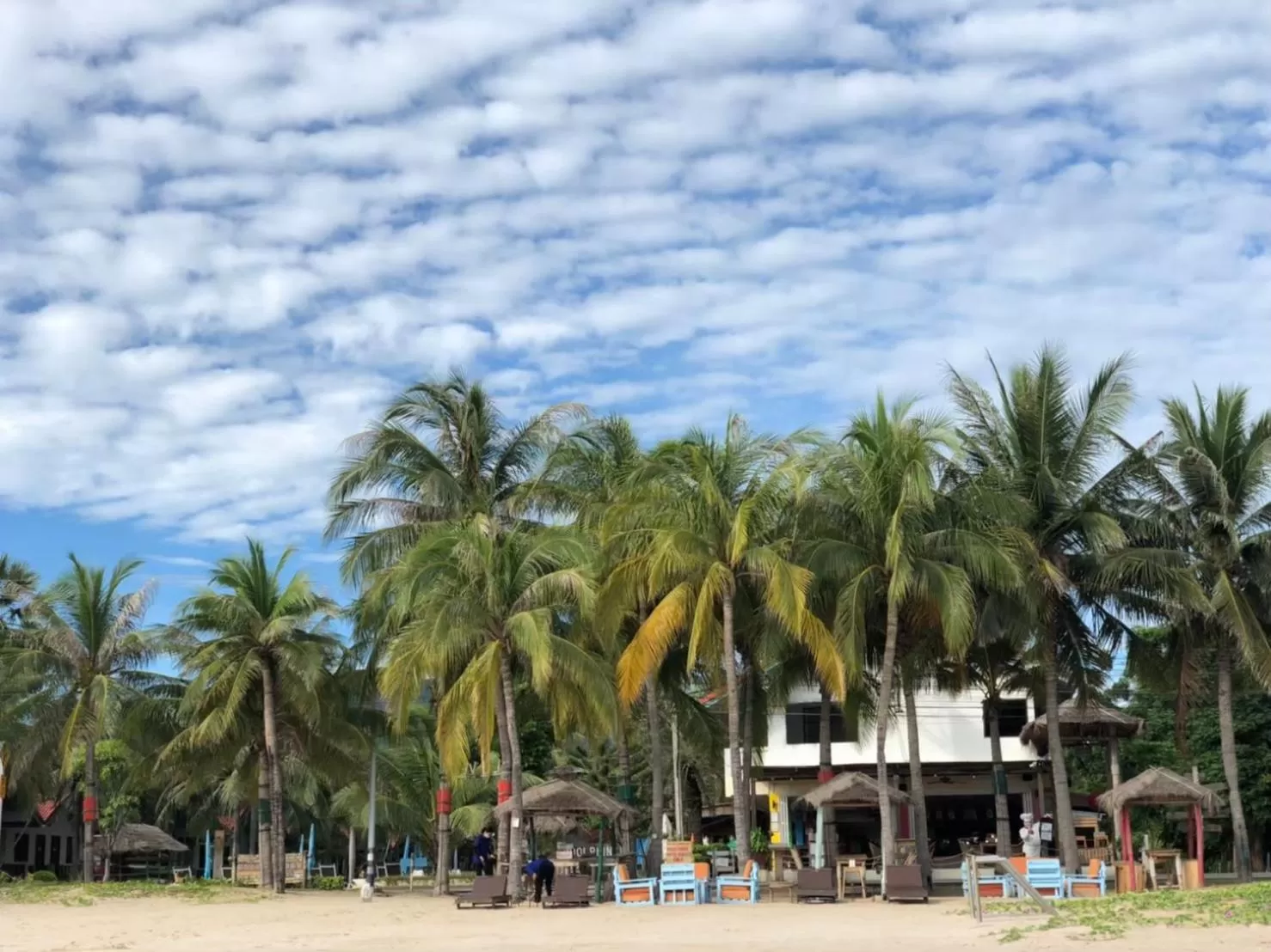 Beach in Dolphin Bay Beach Resort