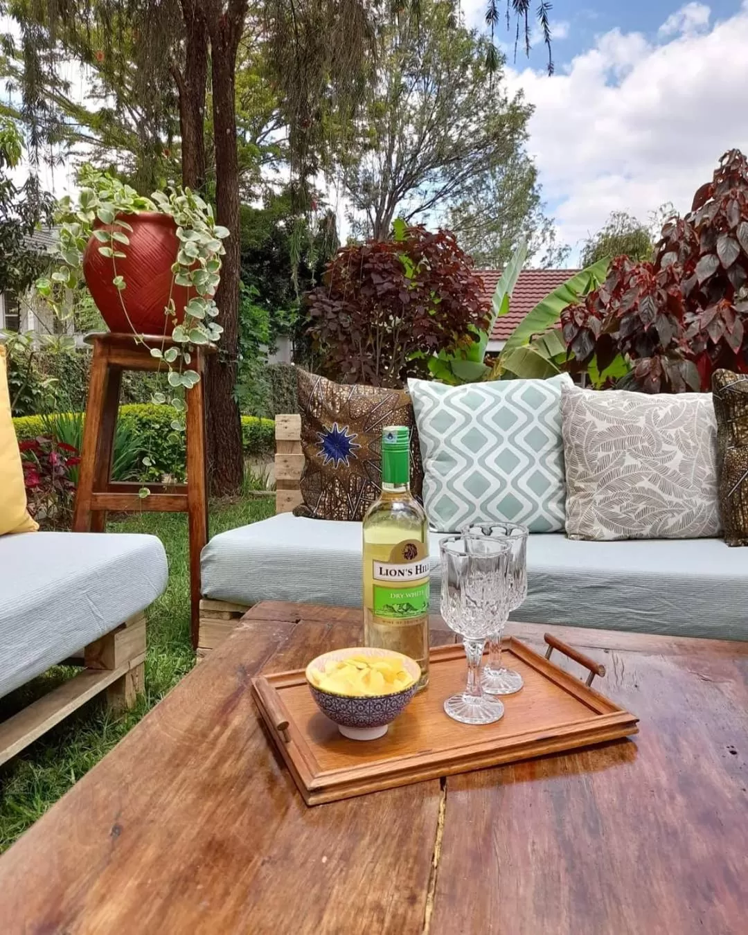 Garden in Utamaduni House B&B