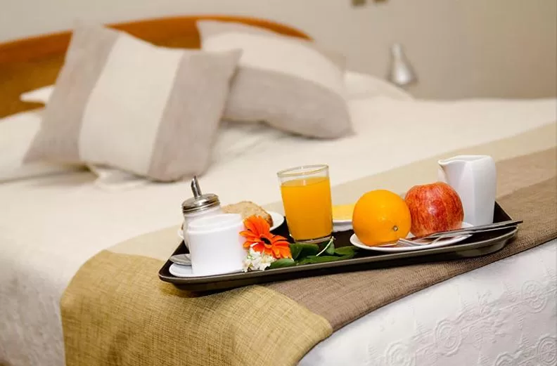 Food, Bed in Hotel Salto Del Laja