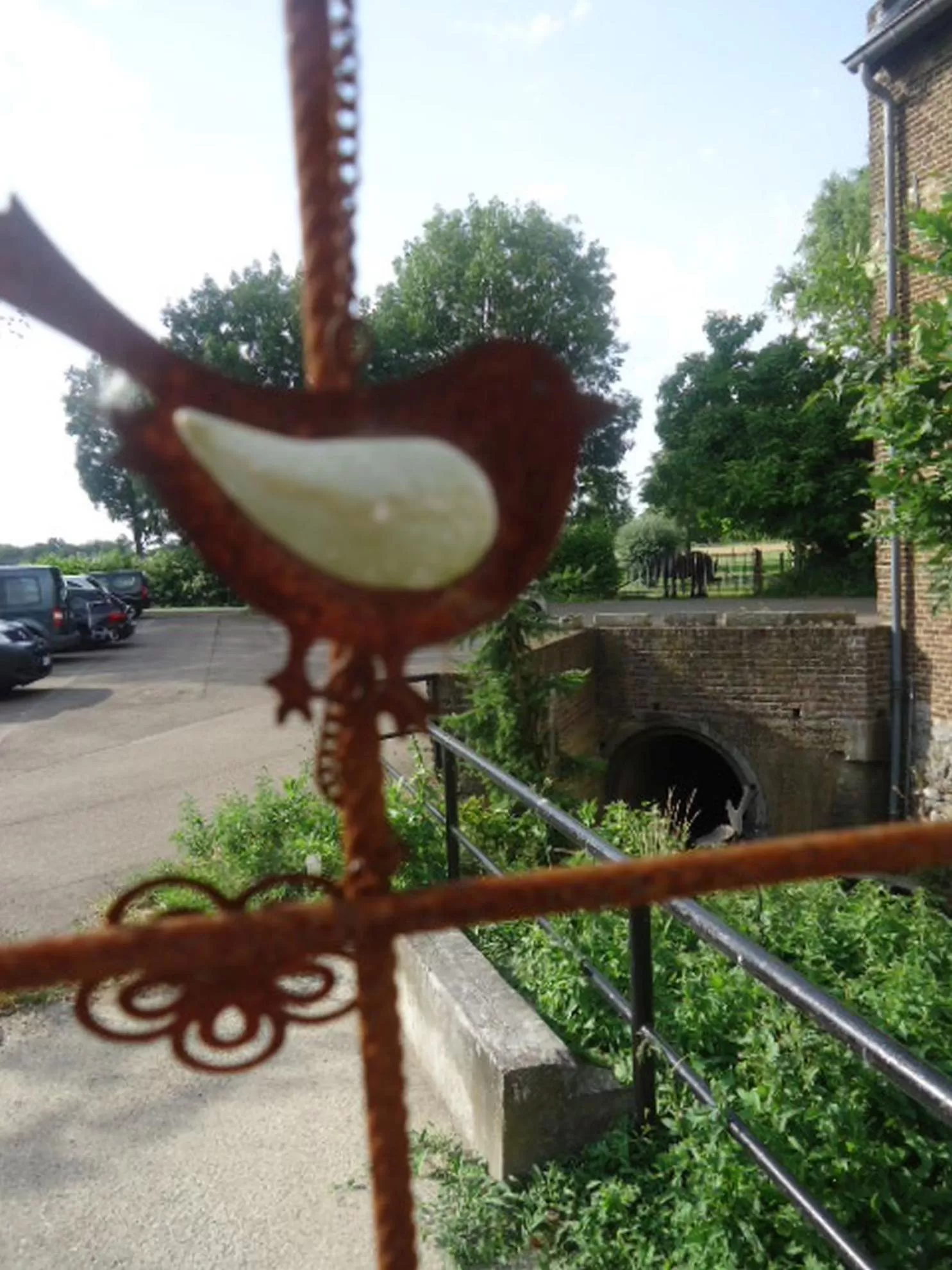 Decorative detail in Meschermolen