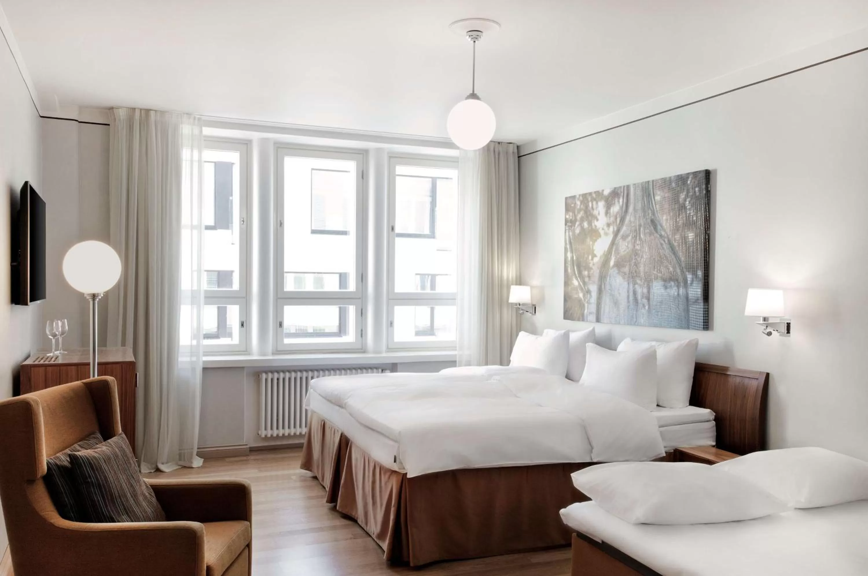 Bedroom, Bed in Radisson Blu Aleksanteri Hotel, Helsinki