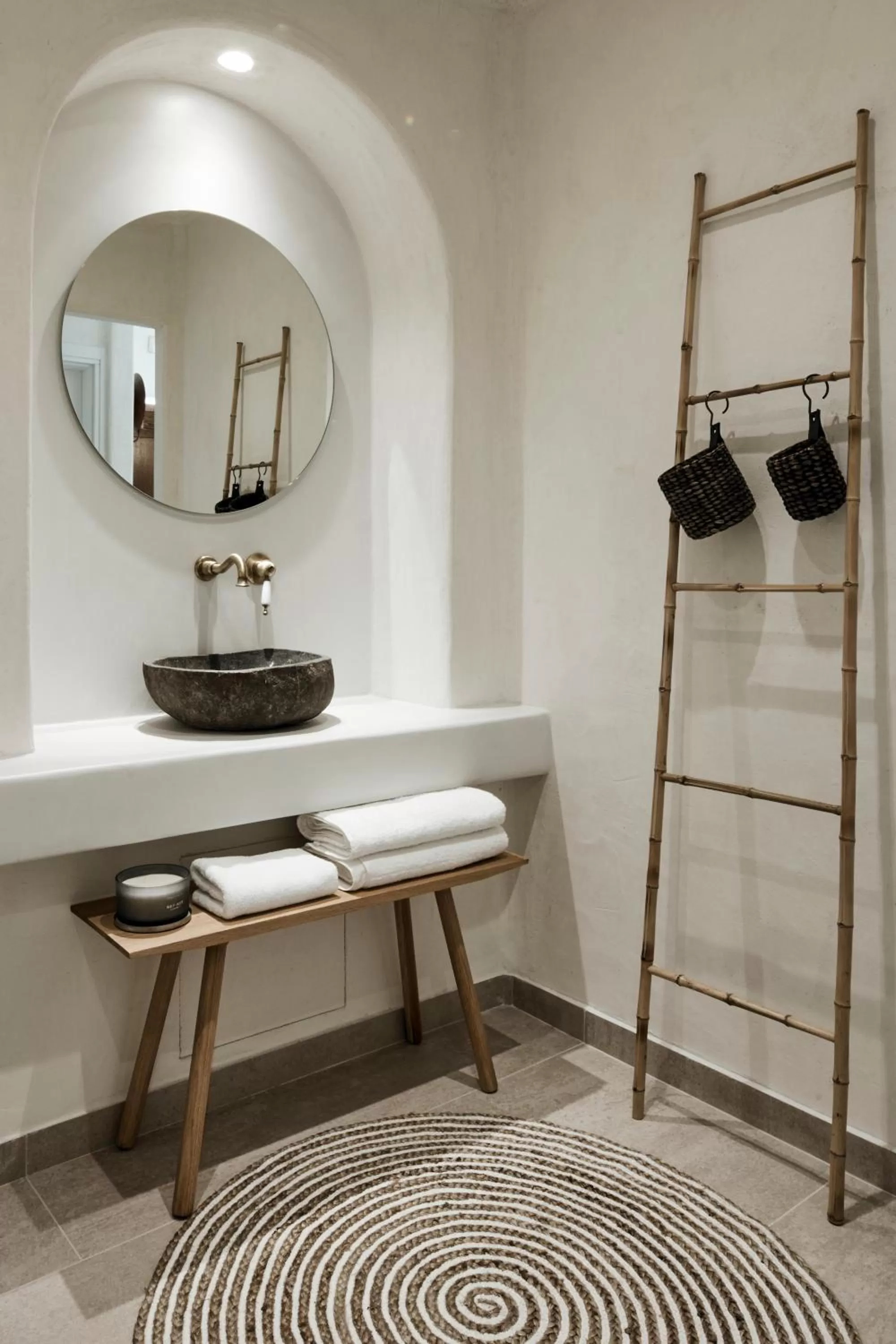 Bathroom in Winery Hotel 1870