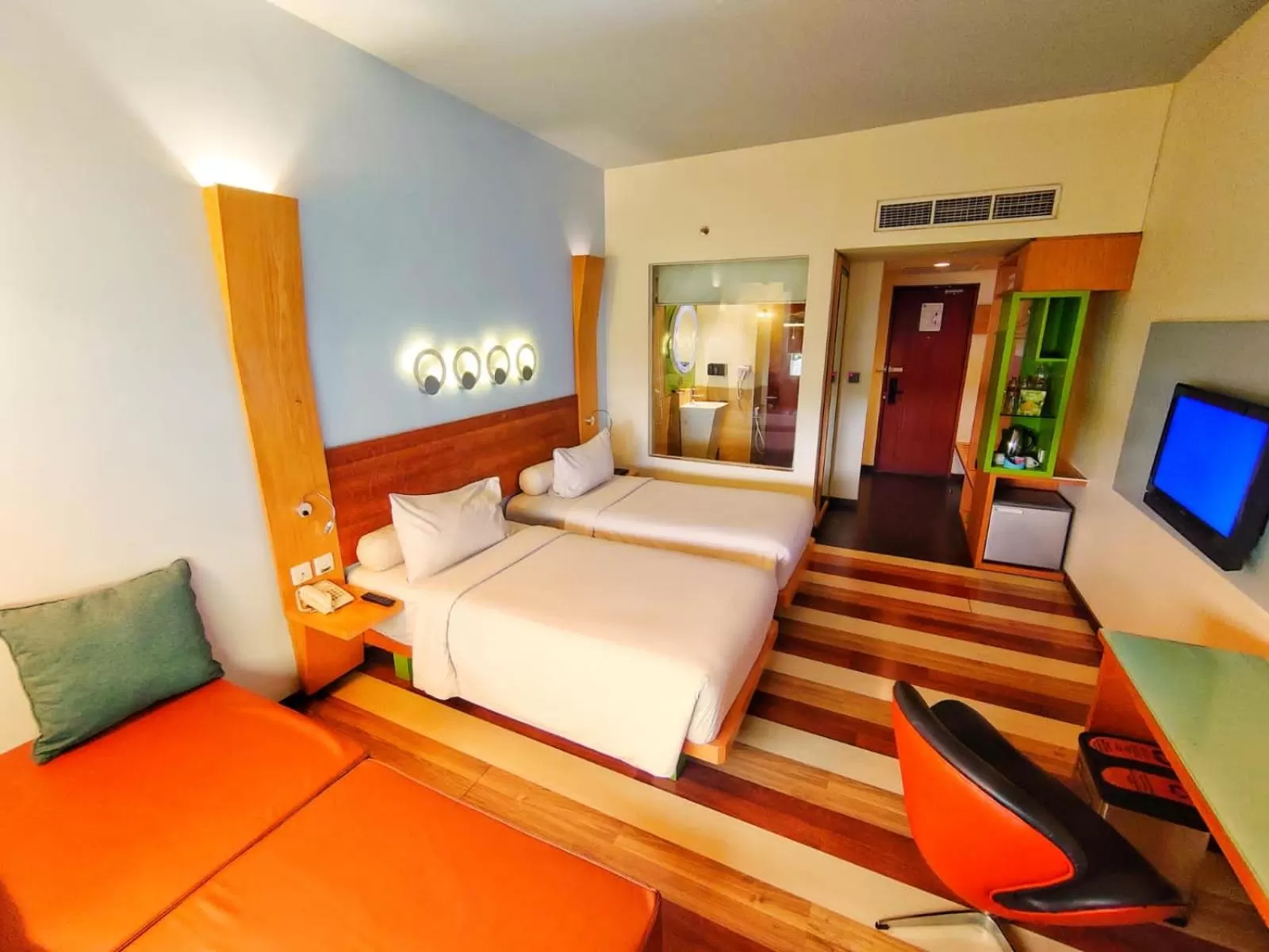 Bedroom, Bed in ibis Styles Yogyakarta