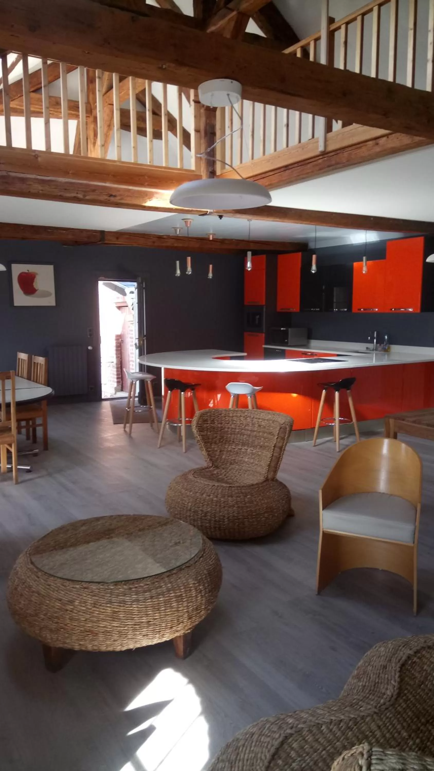 Communal lounge/ TV room in Hotel et Spa Le Lion d'Or