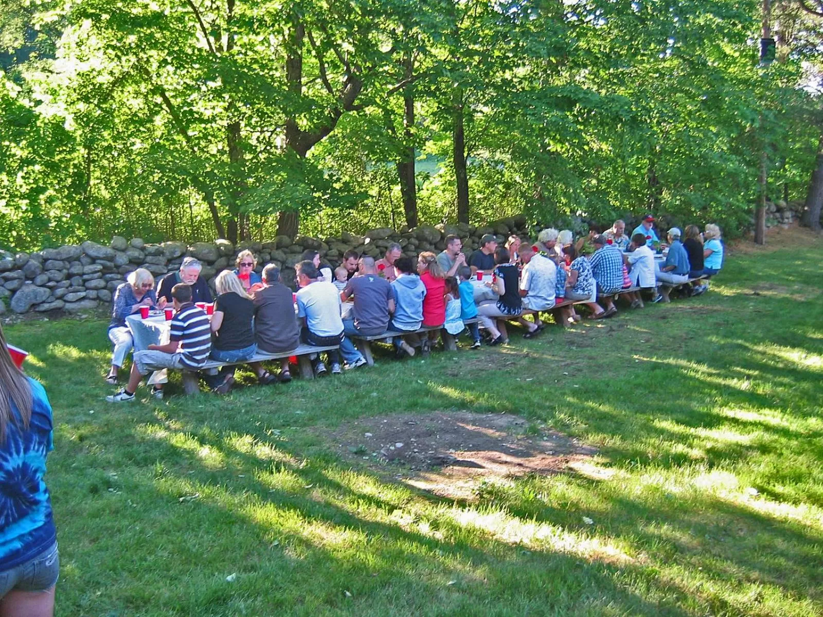 group of guests in Trails End Inn