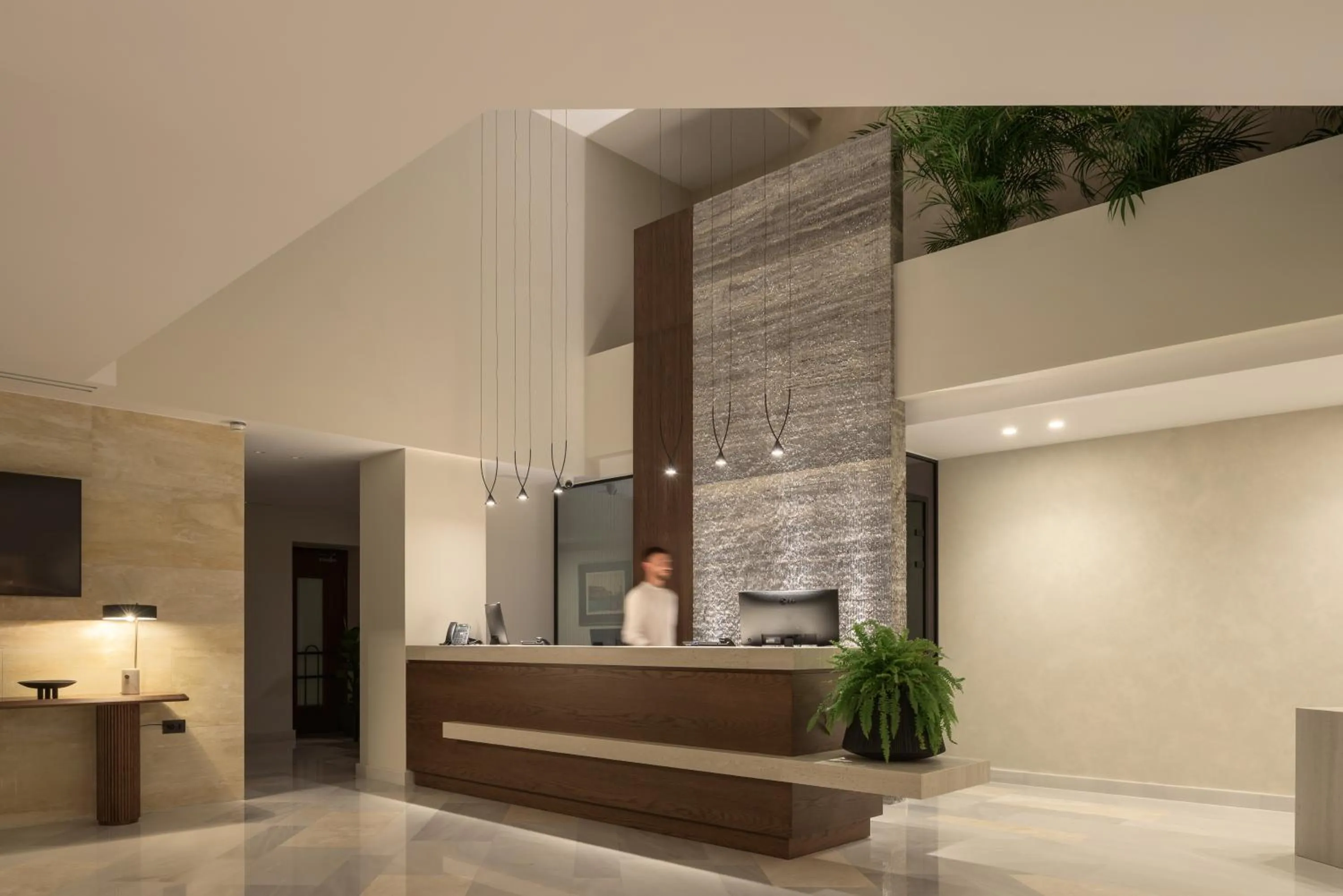 Lobby or reception in Hotel Ideon
