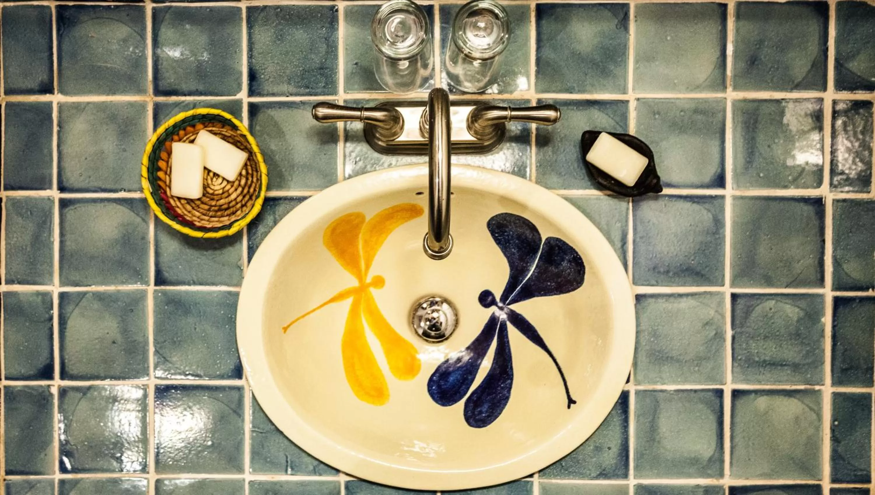 Decorative detail in Posada Yolihuani