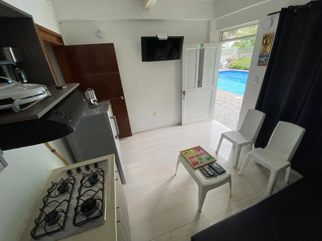 Living room, TV/Entertainment Center in Apartamento Miss Brigida