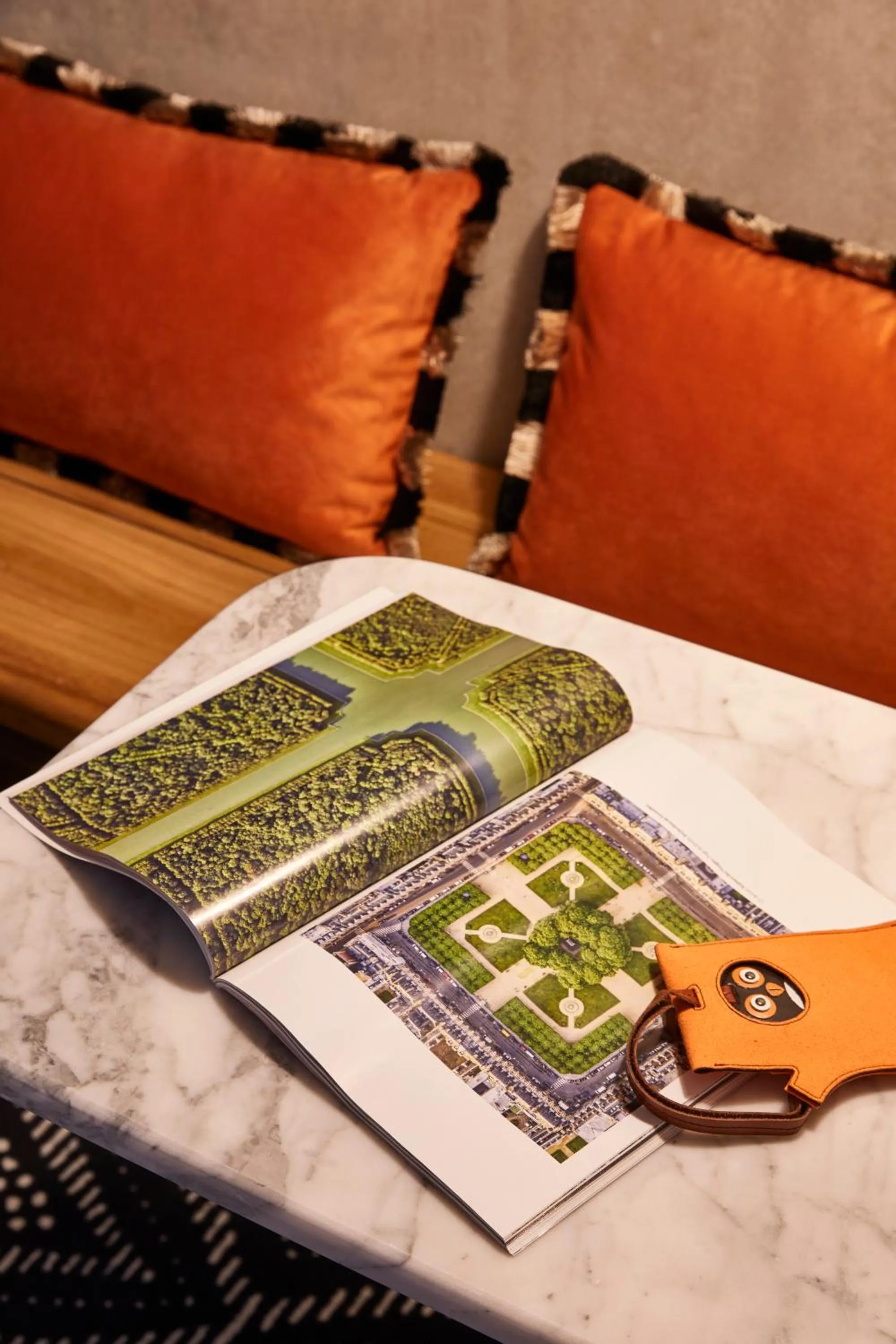 Decorative detail in Mama Shelter Paris West