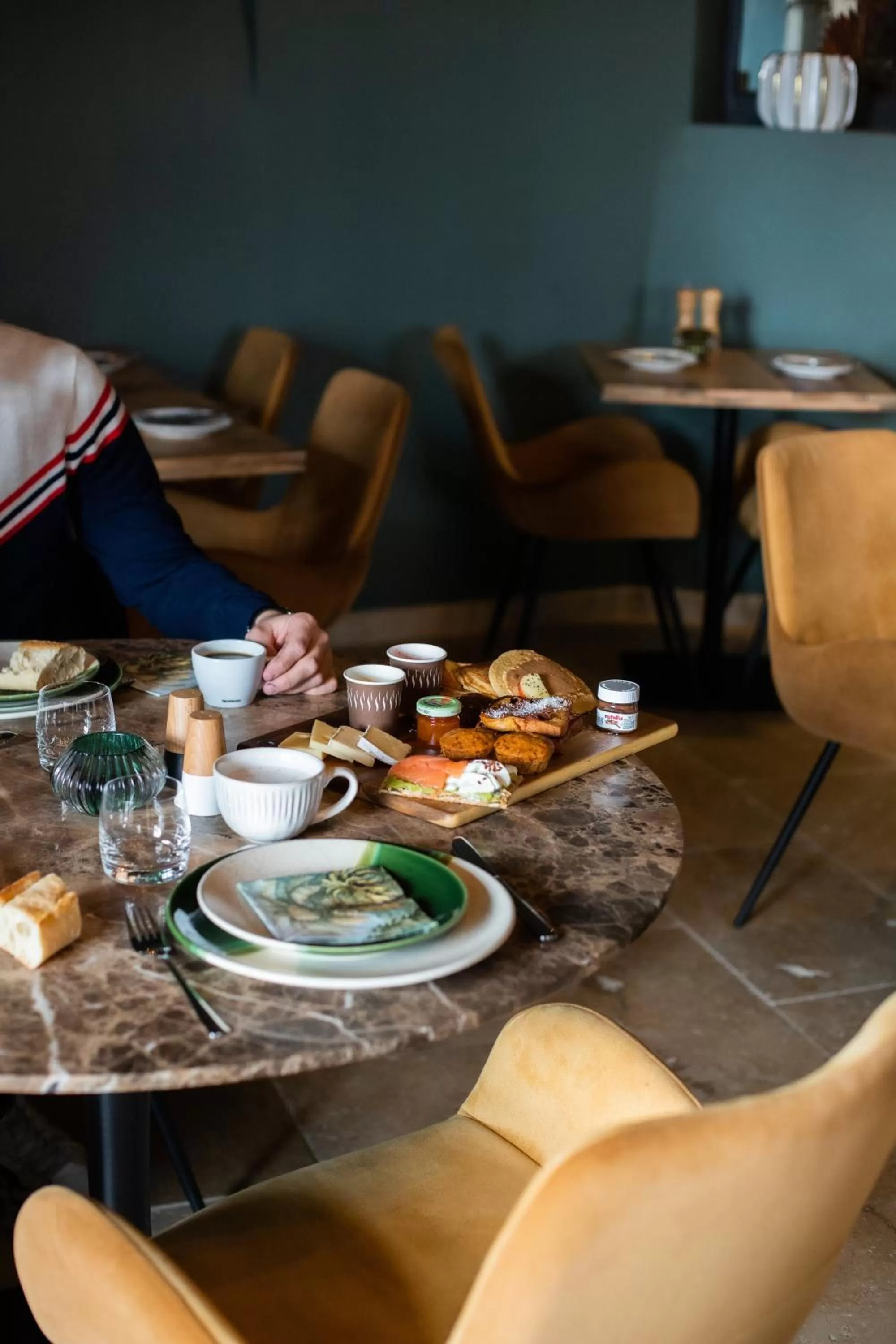 Continental breakfast in Le Victoria Boutique Hôtel