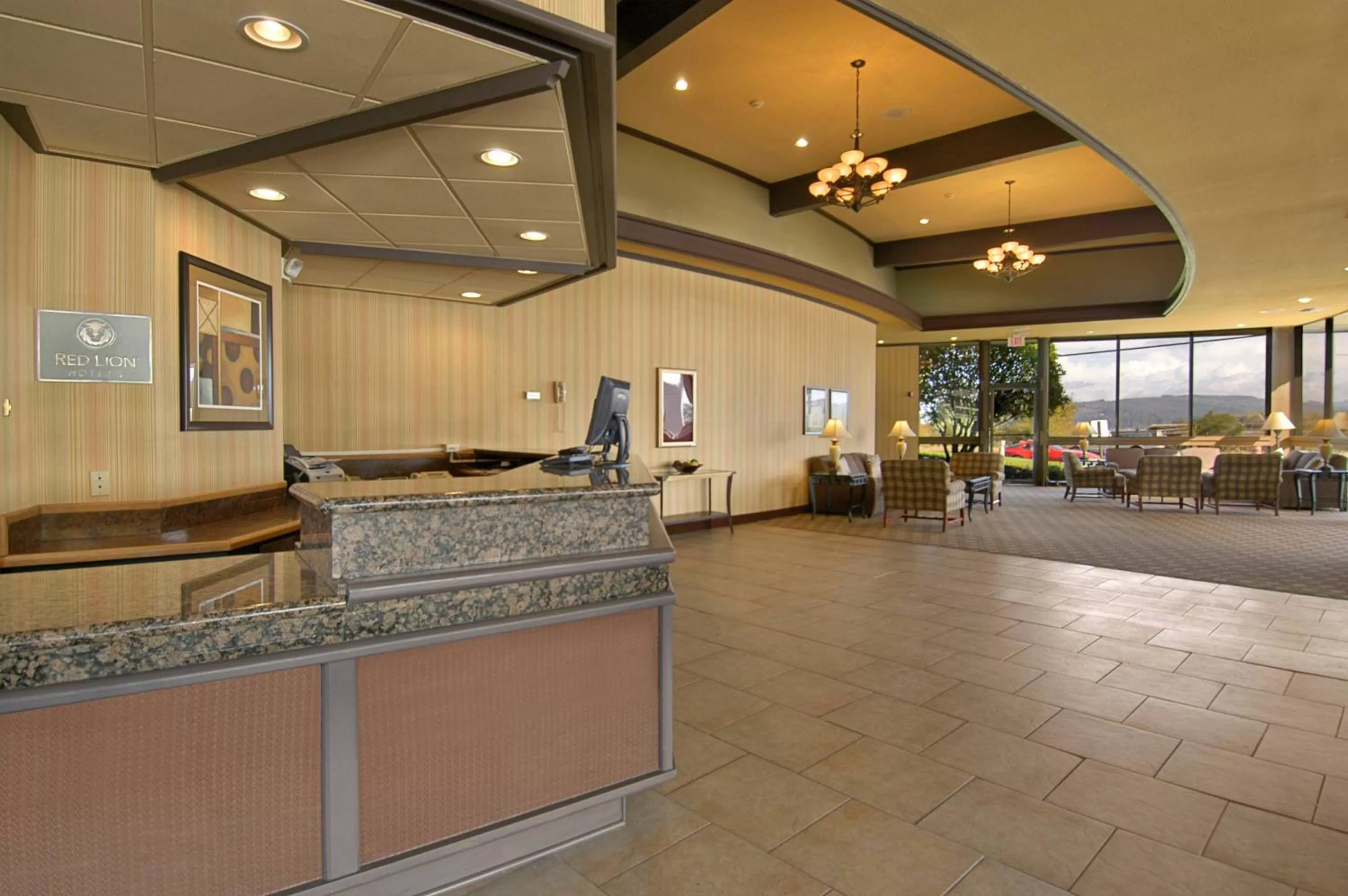 Lobby or reception in Red Lion Hotel Coos Bay