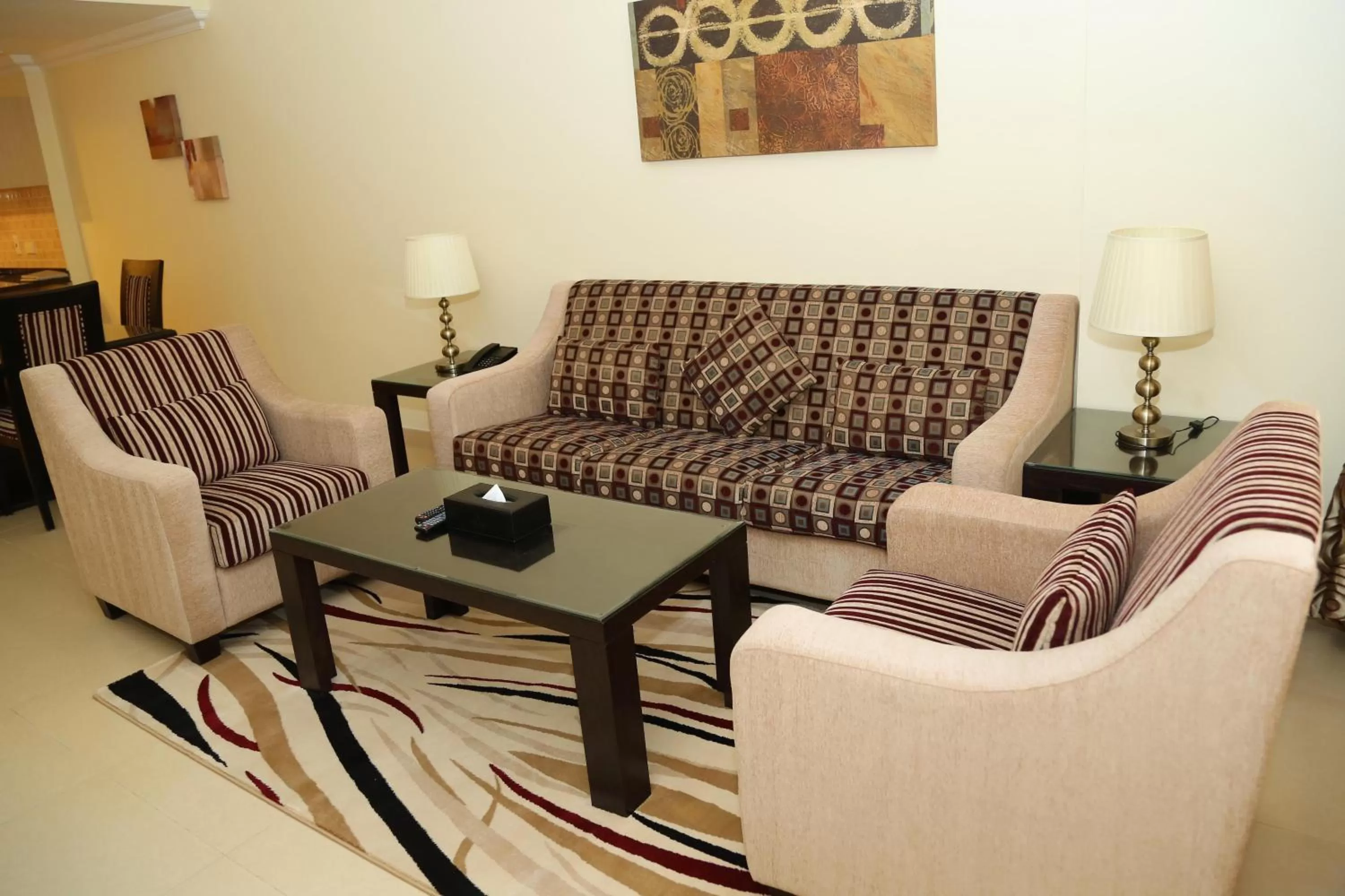 Living room in Ivory Grand Hotel Apartments