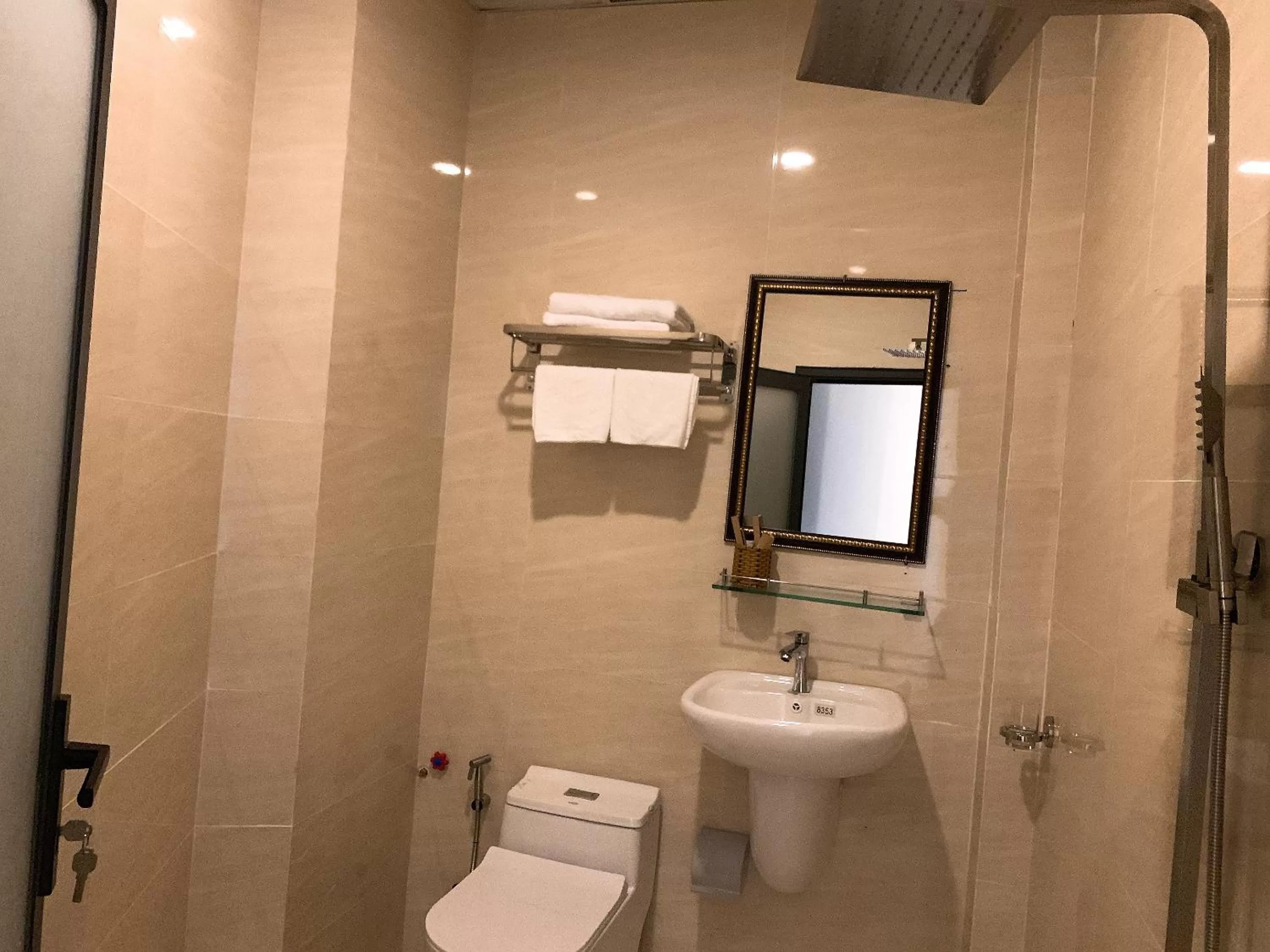 Bathroom in LION HOTEL