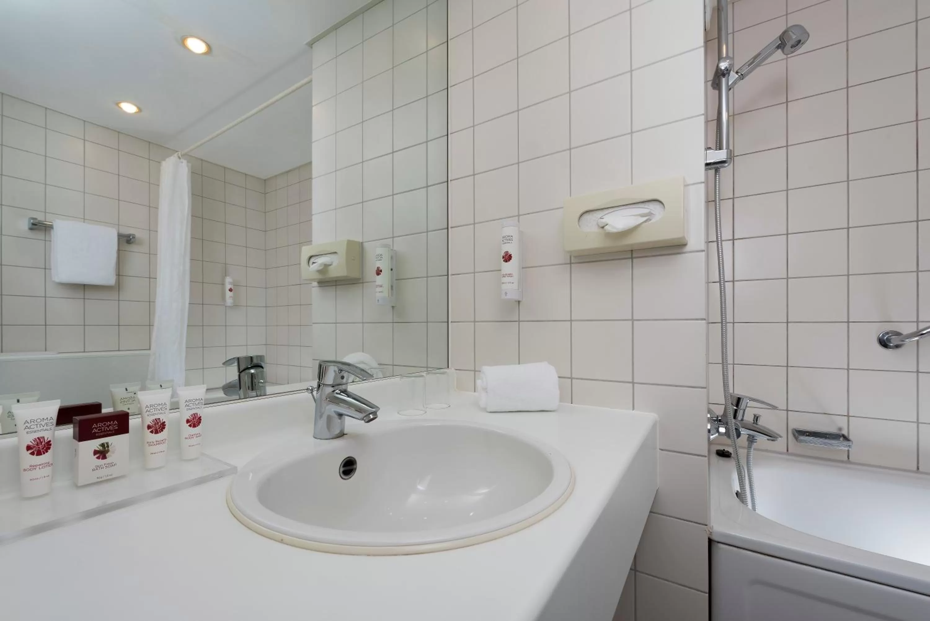 Shower in Ramada by Wyndham Flensburg City
