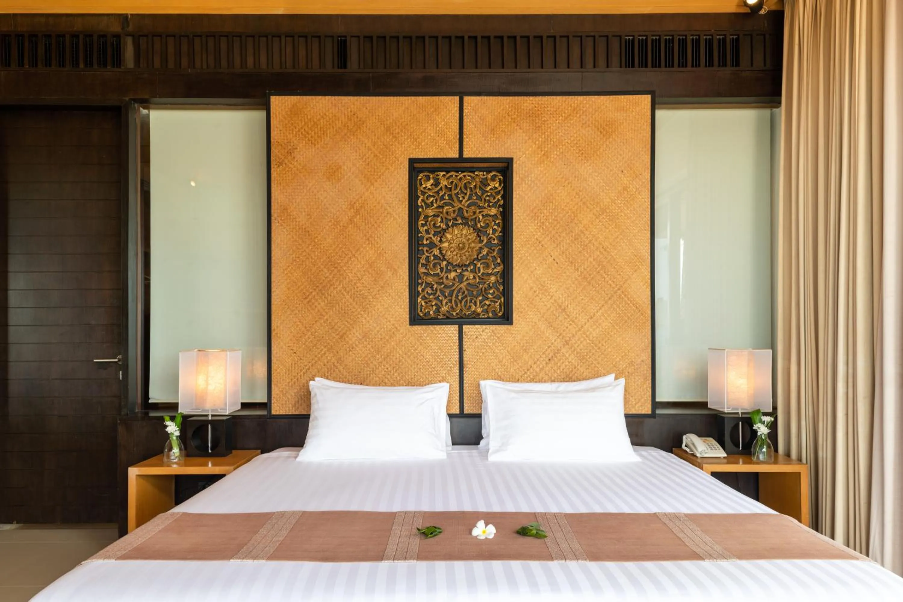 Bed in Baan Krating Phuket Resort -SHA Plus