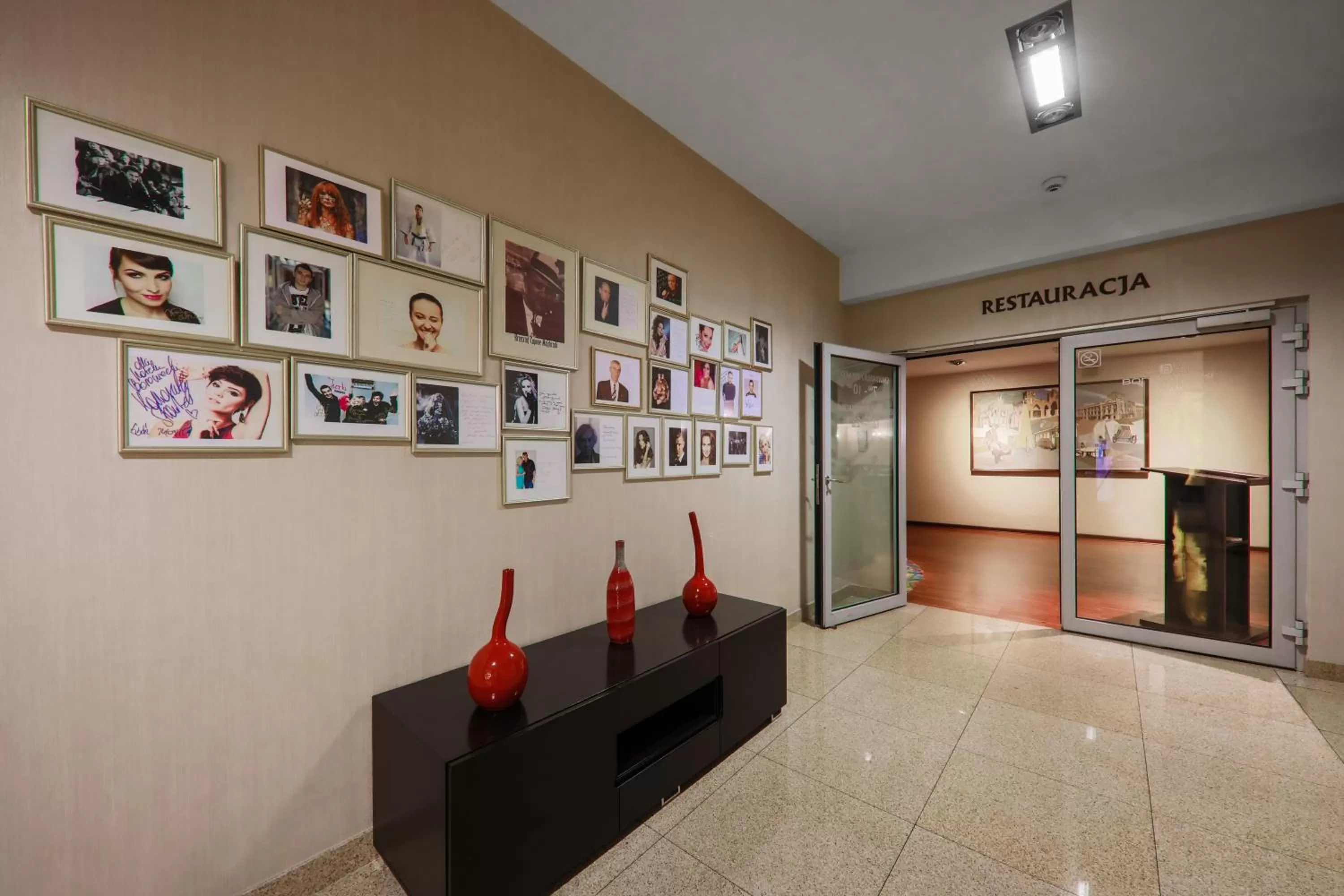 Lobby or reception in Hotel Borowiecki