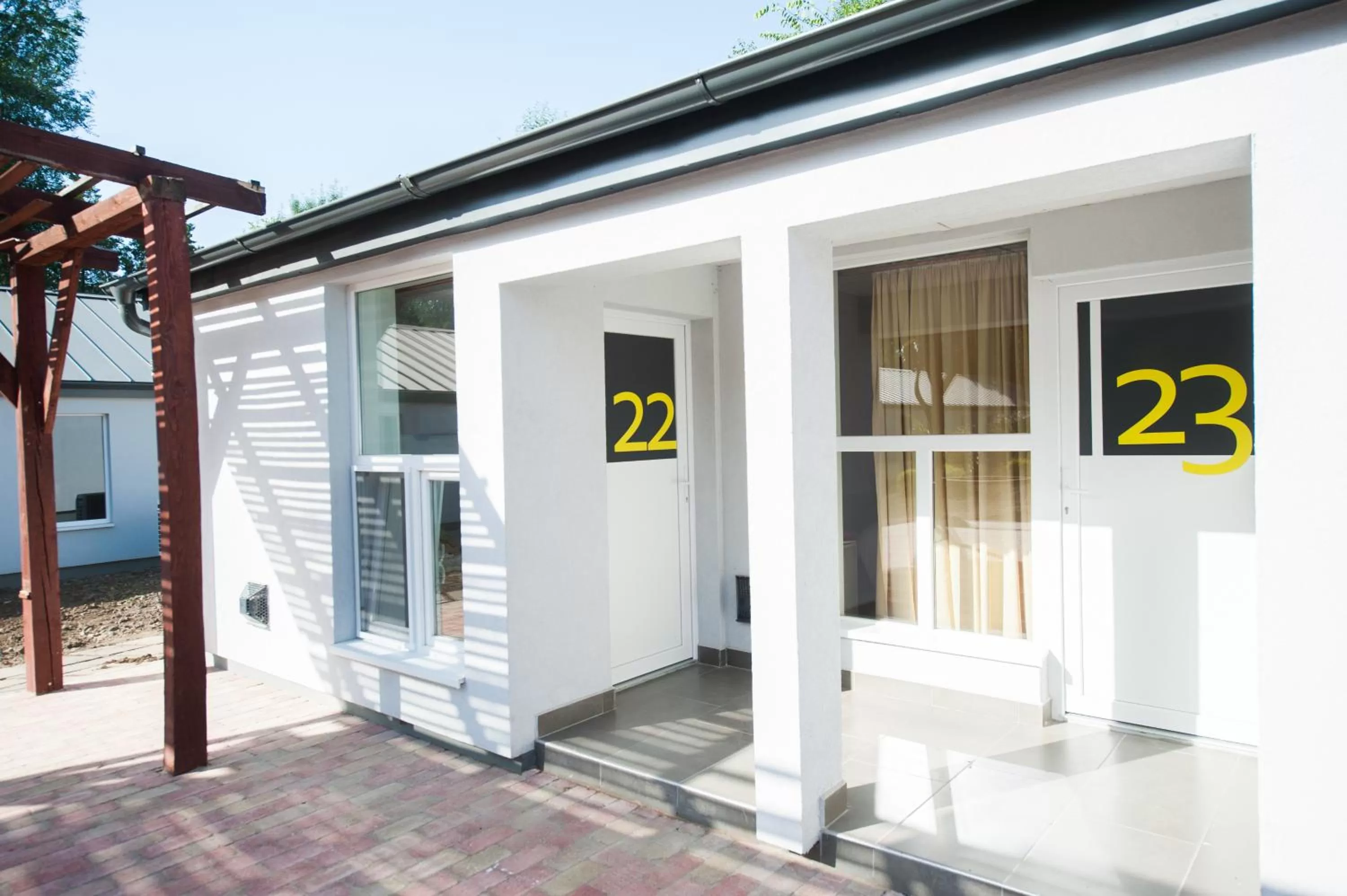 Property building in Tiszaliget Apartman és Szálló