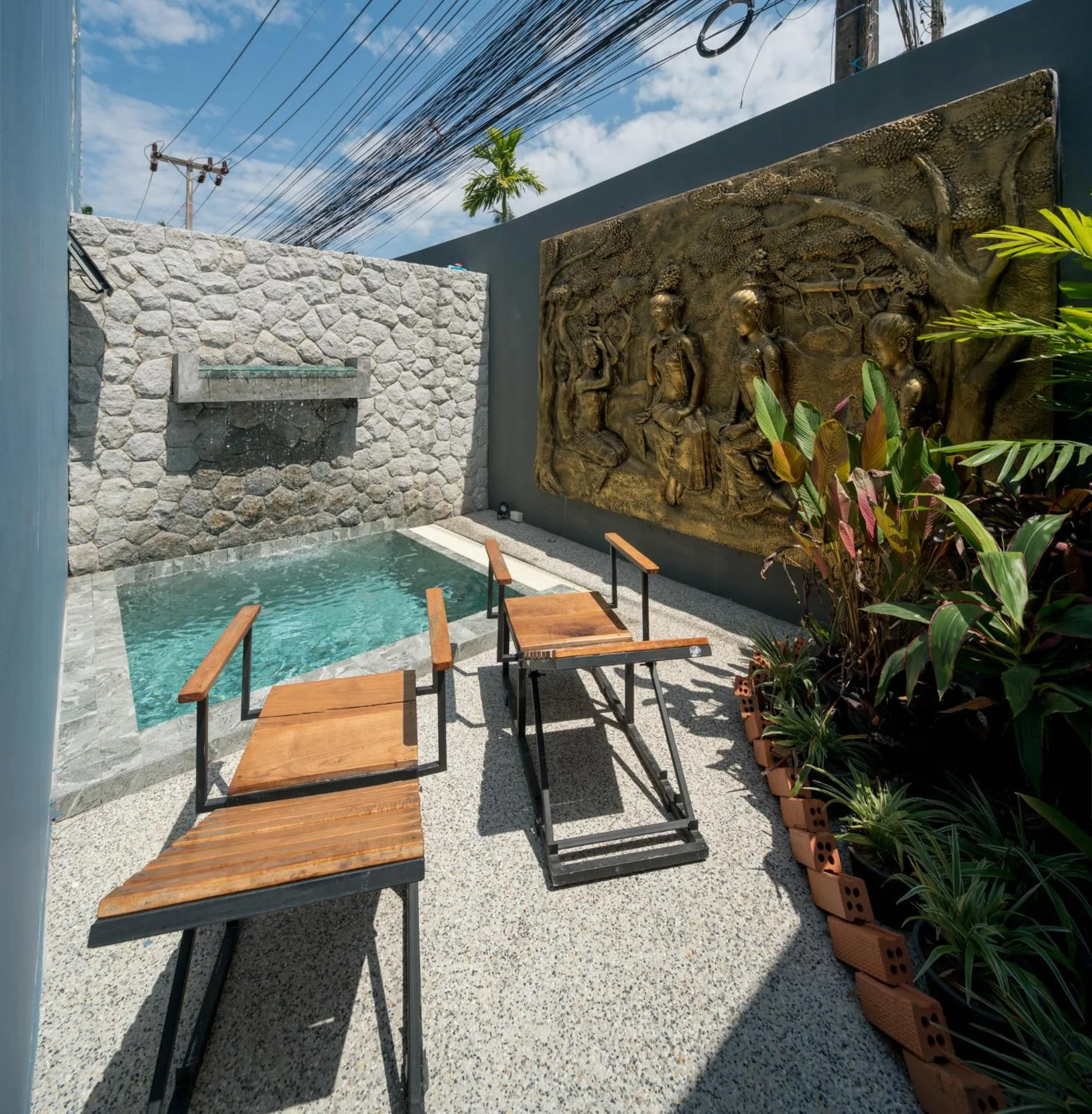 Patio in Peace Blue Naiharn Naturist Resort Phuket SHA Extra Plus