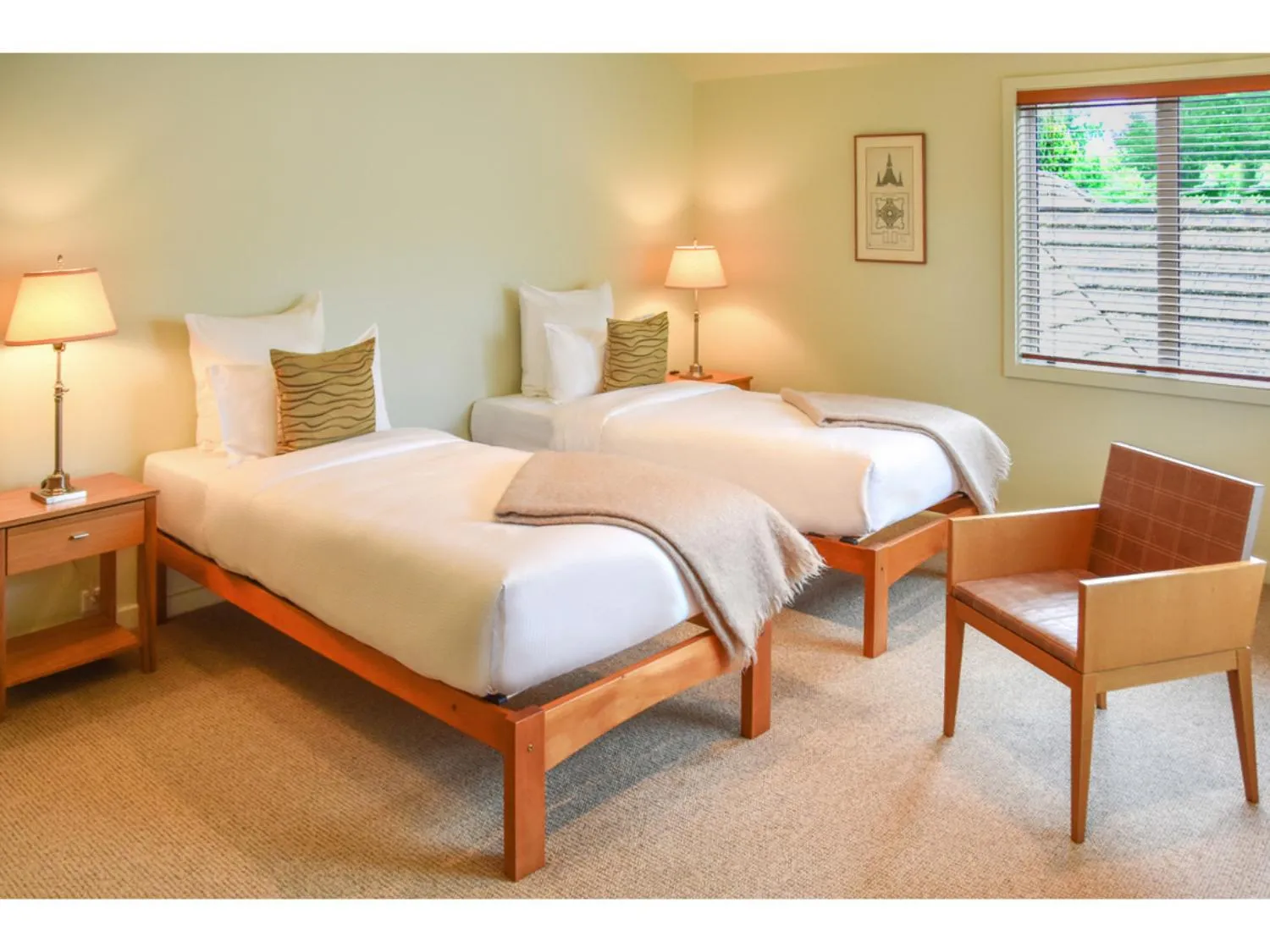 Bed in River Birches