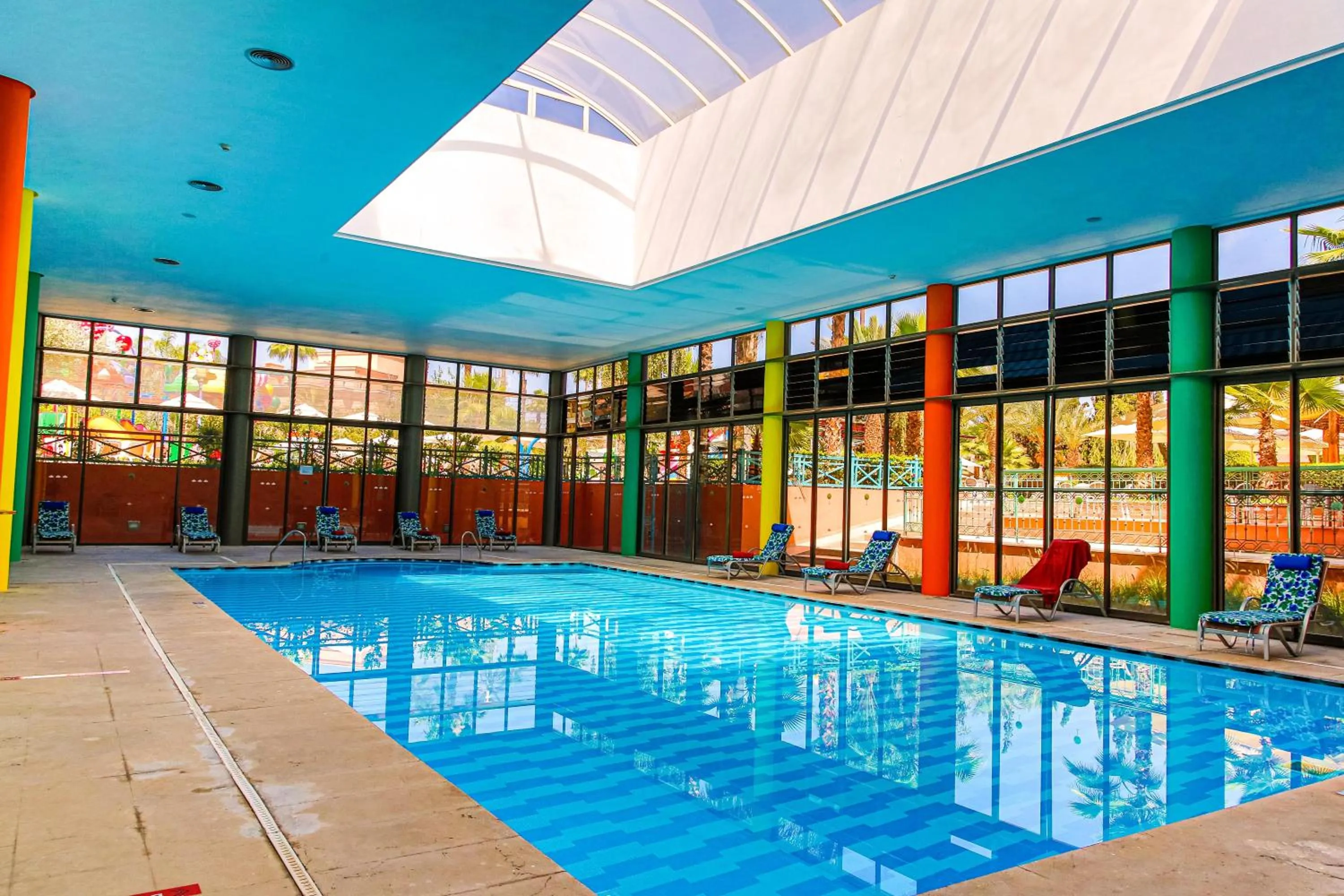 Swimming pool in Rose Aqua Park Hotel