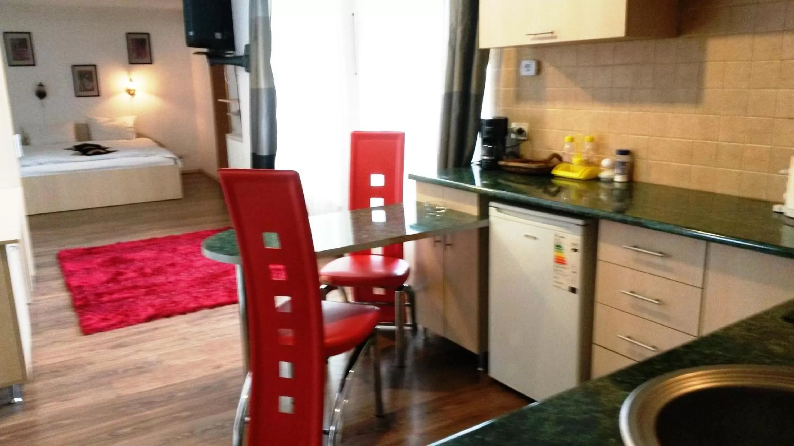 Photo of the whole room, Kitchen/Kitchenette in Lucas 10 Apartments