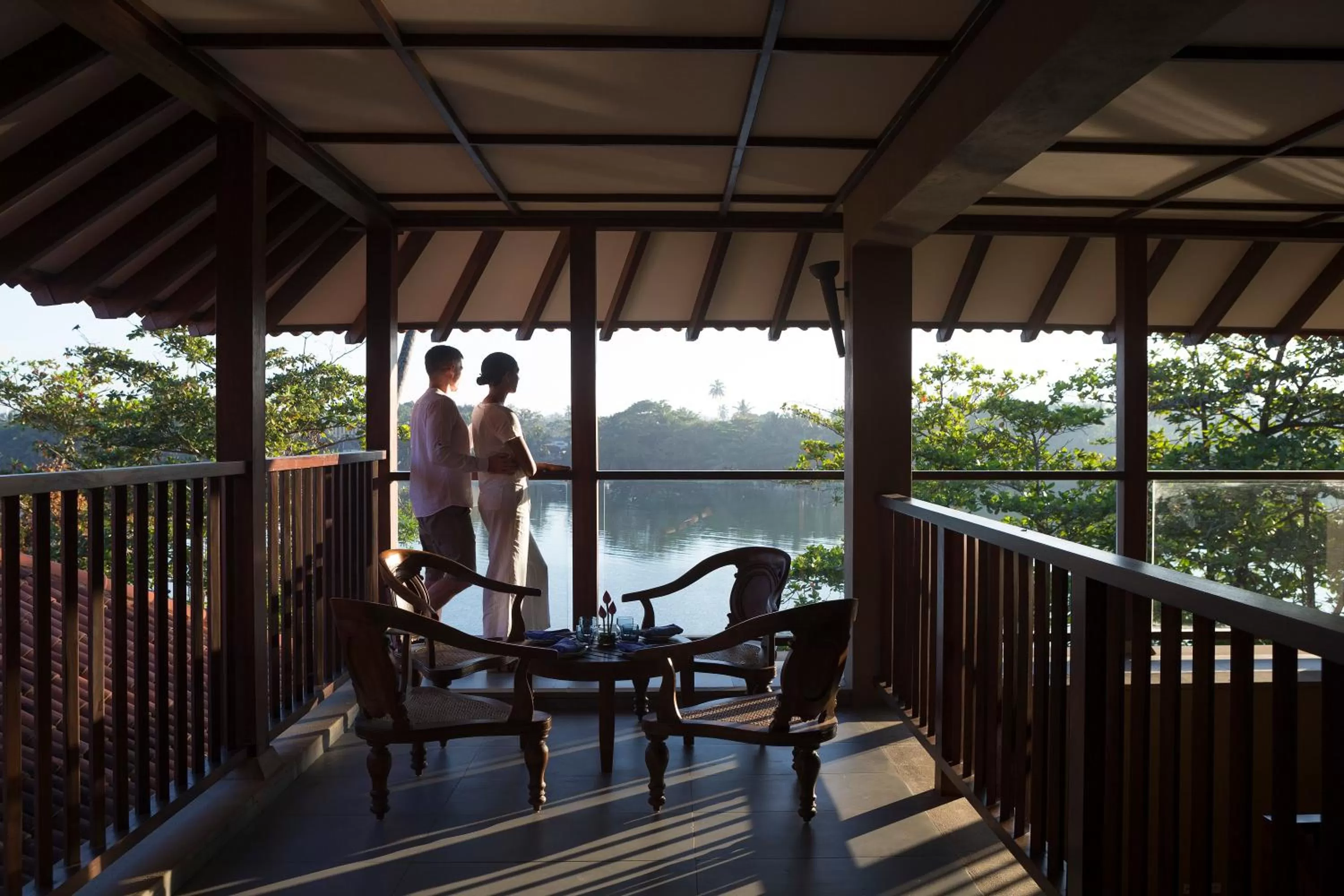 Lake view in Anantara Kalutara Resort