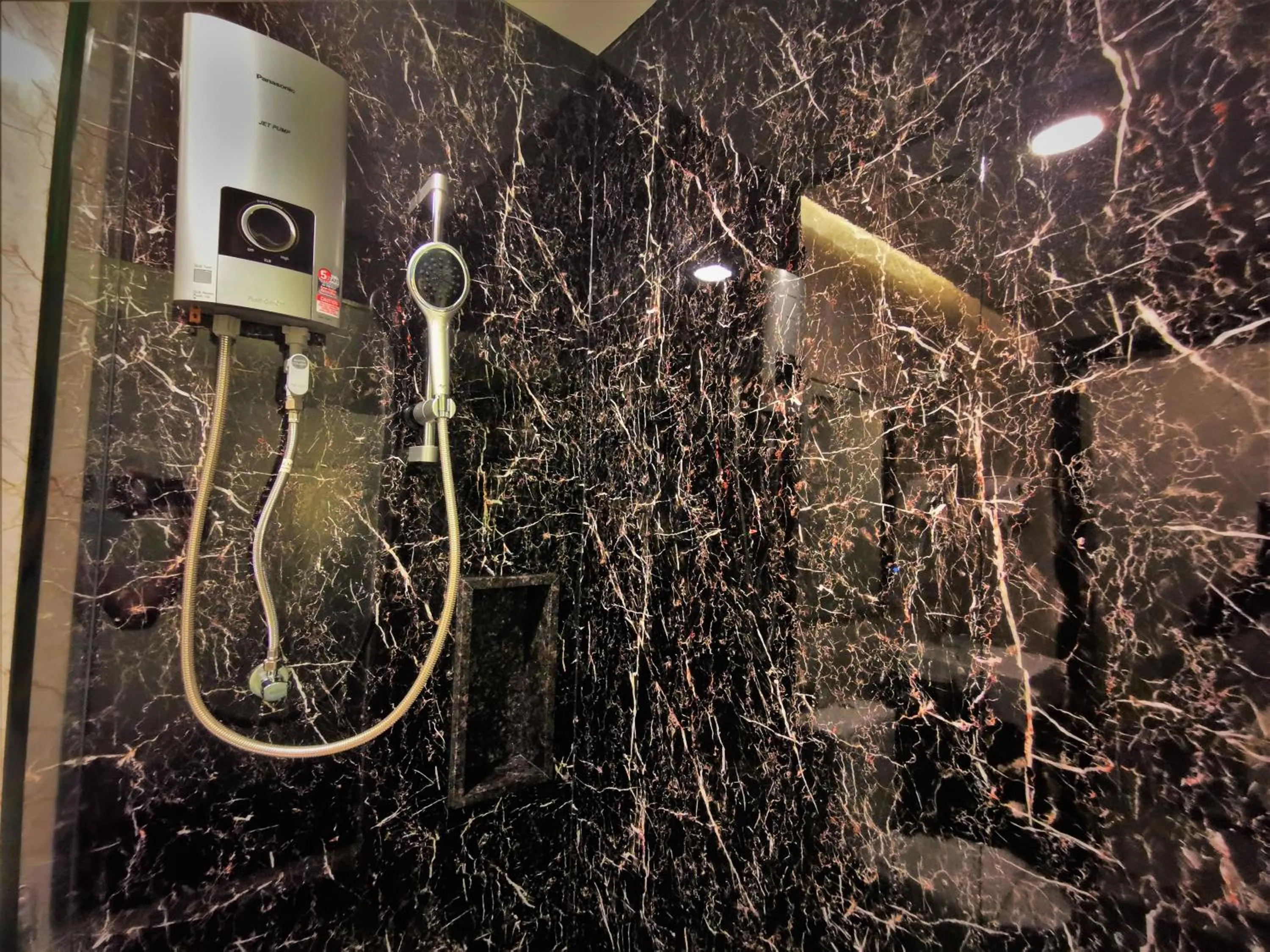 Shower in Prestigo Hotel - Johor Bharu