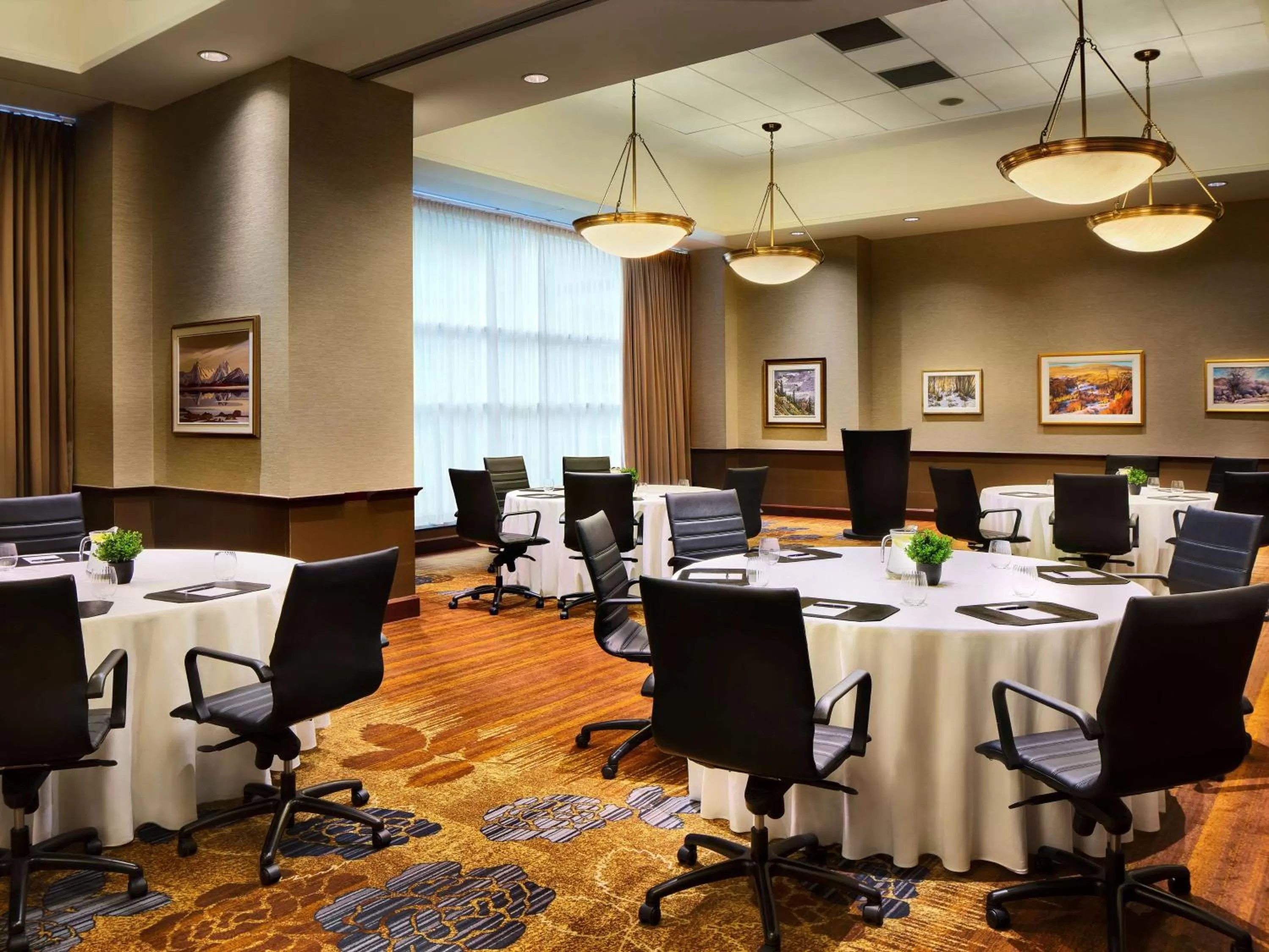 On site in Hyatt Regency Calgary