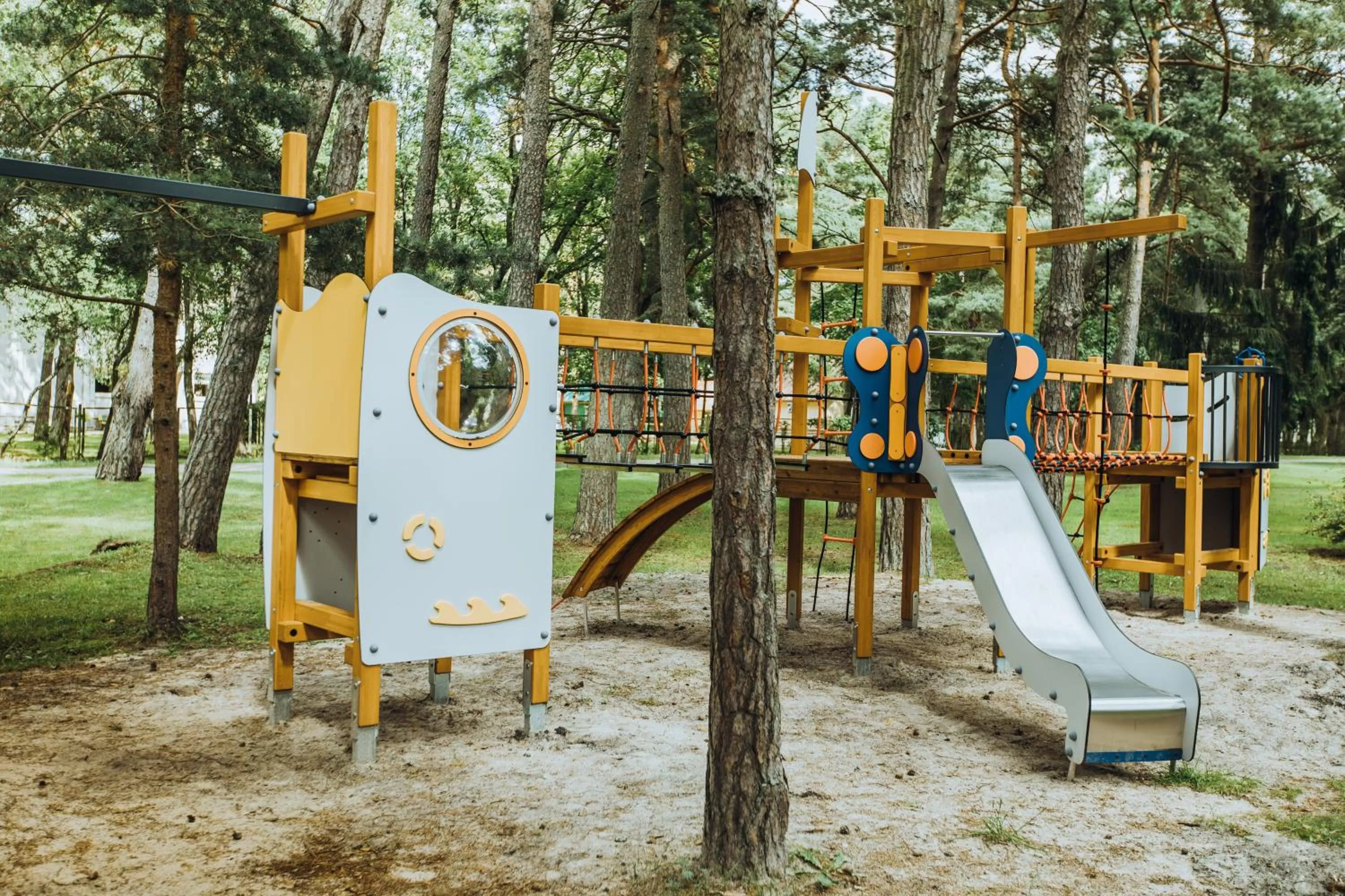 Children play ground in Žilvinas Hotel