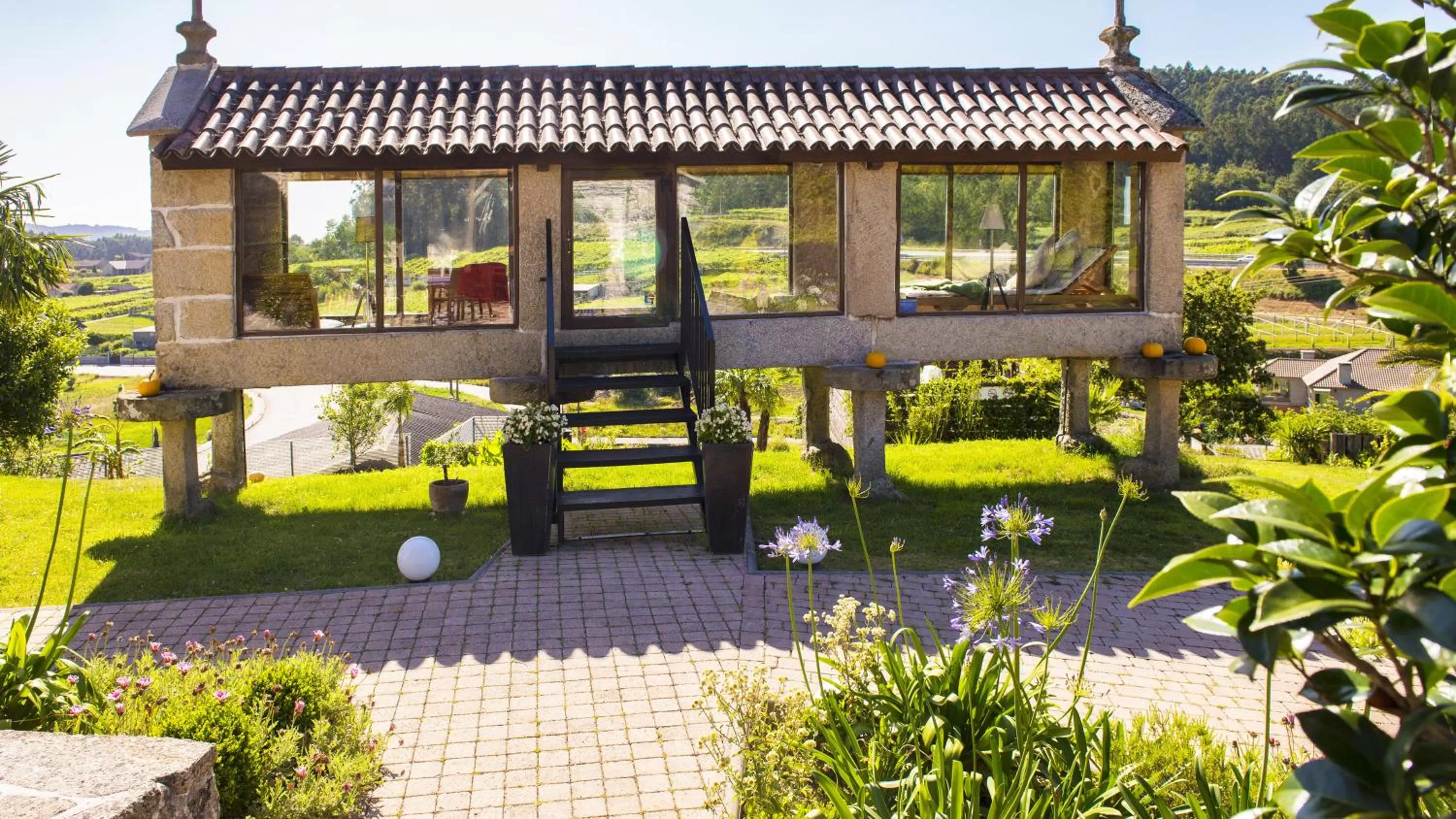 Day in Quinta de San Amaro Rias Baixas