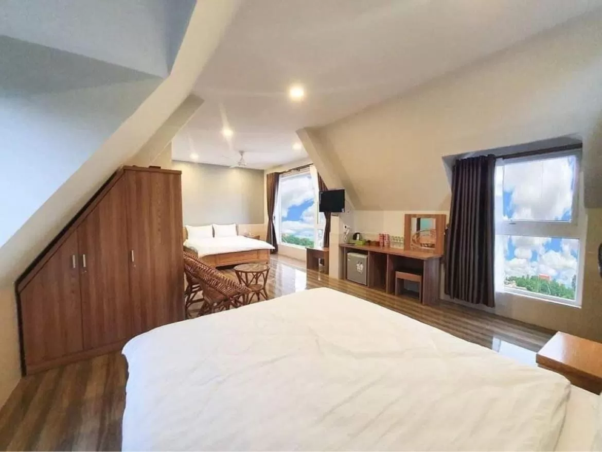 Bed in Starview Villa Dalat