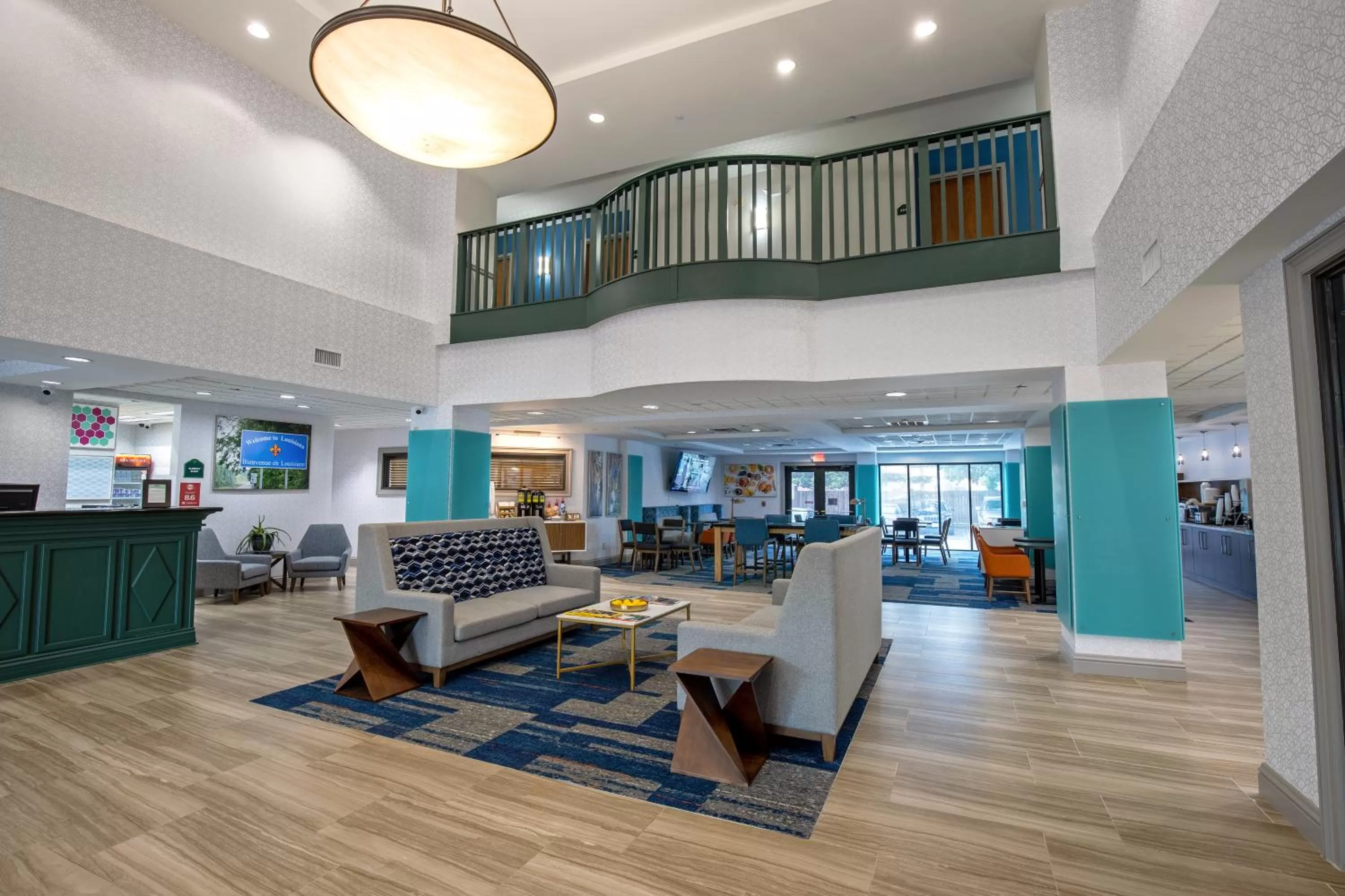Lobby or reception in Wingate by Wyndham Lafayette Airport