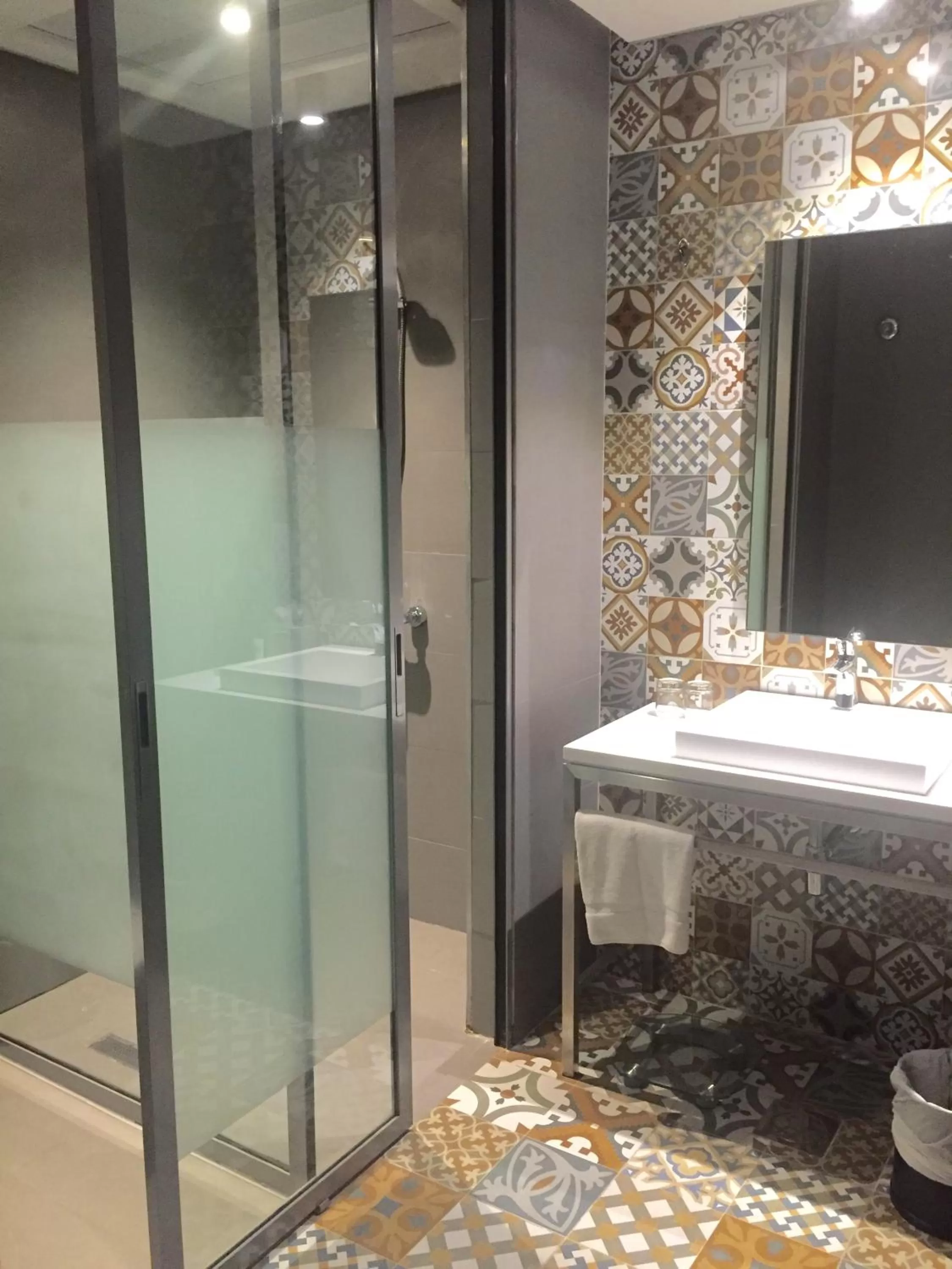 Shower in Ibis Styles Dubai Jumeira
