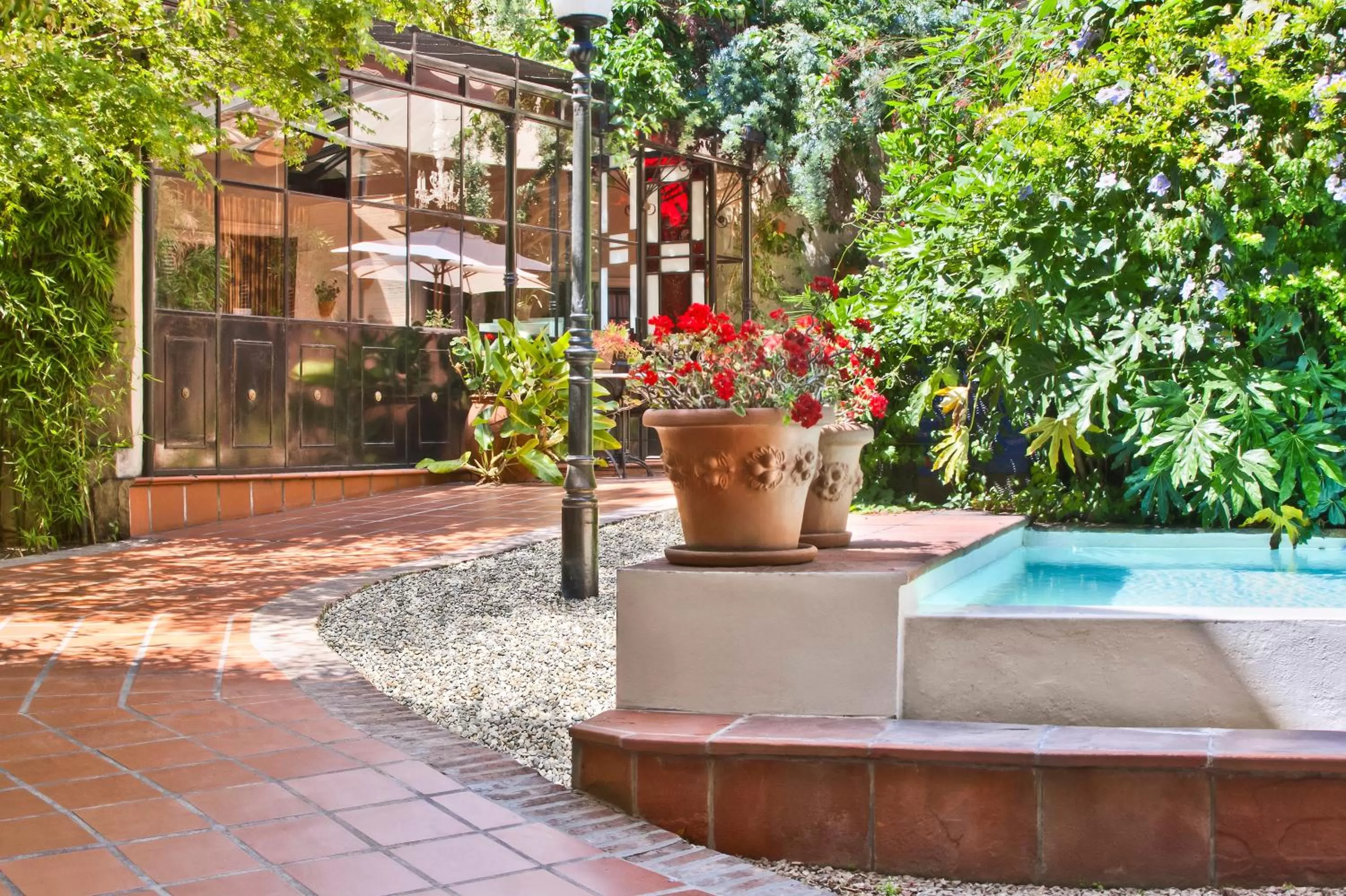 Swimming pool in Hotel del Casco