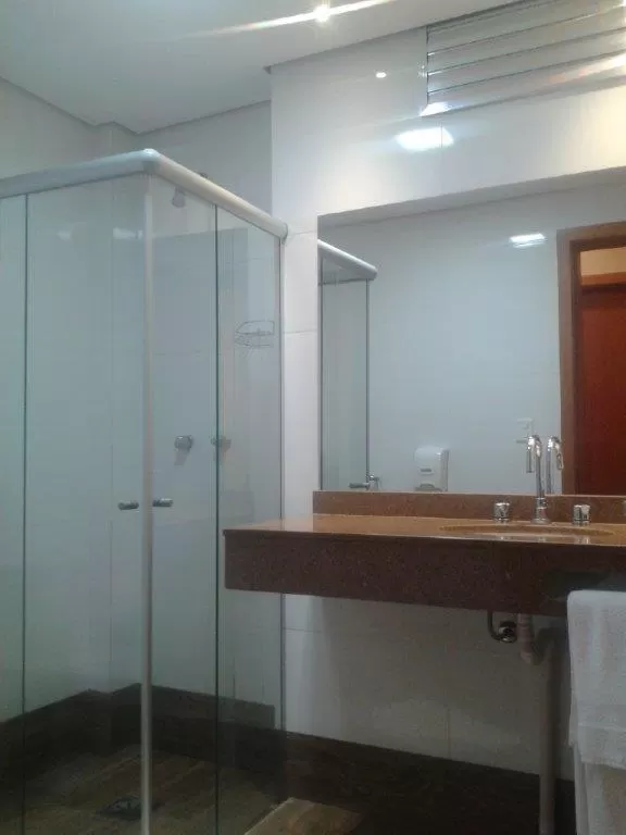 Bathroom in Hotel Leiria