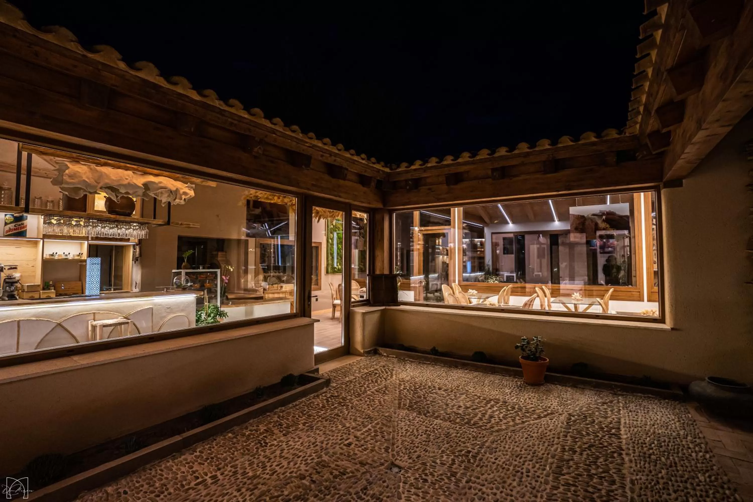 Patio in Hotel Don Marcos