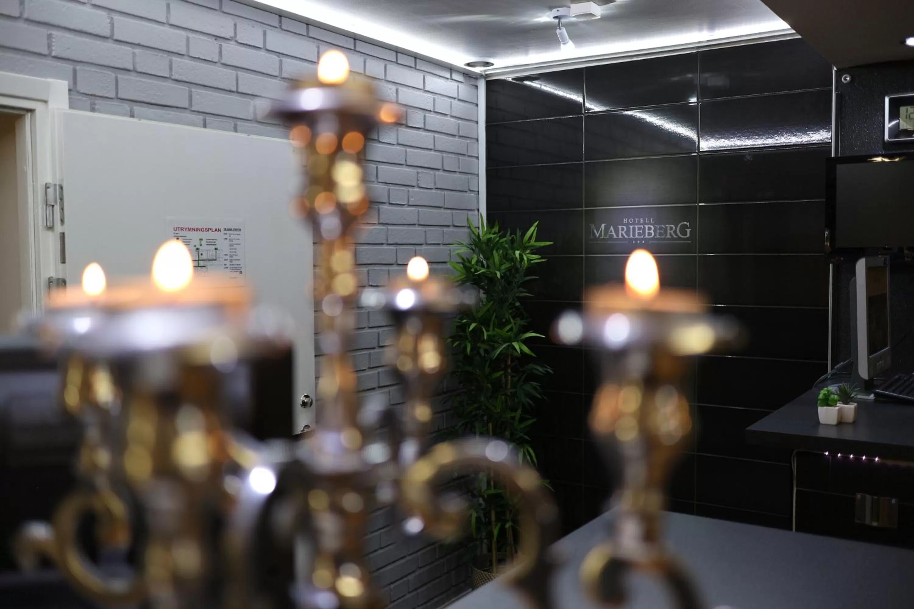 On site in Hotell Marieberg