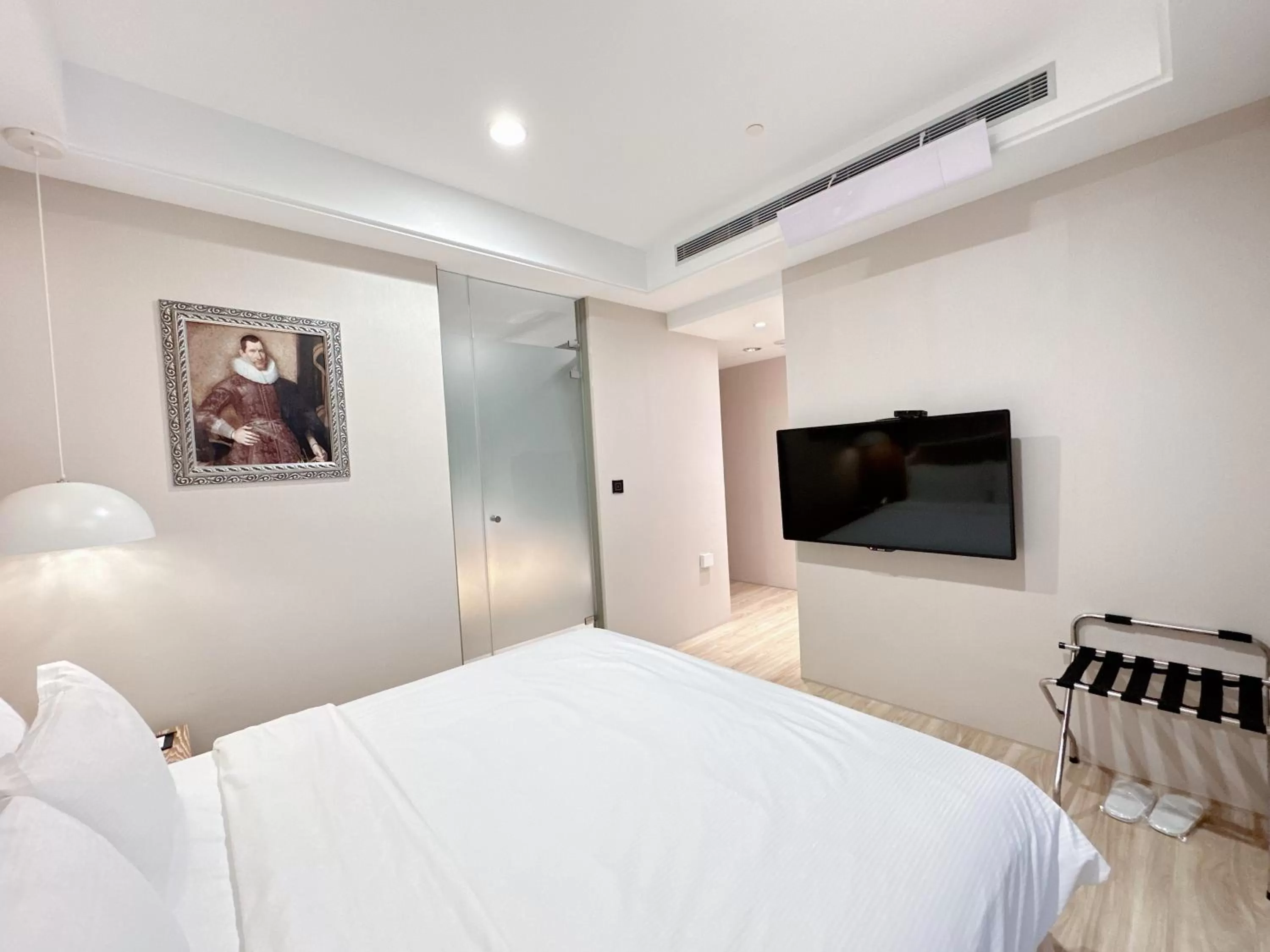 Bed in 台南星鑽國際商旅 Hua Hotel