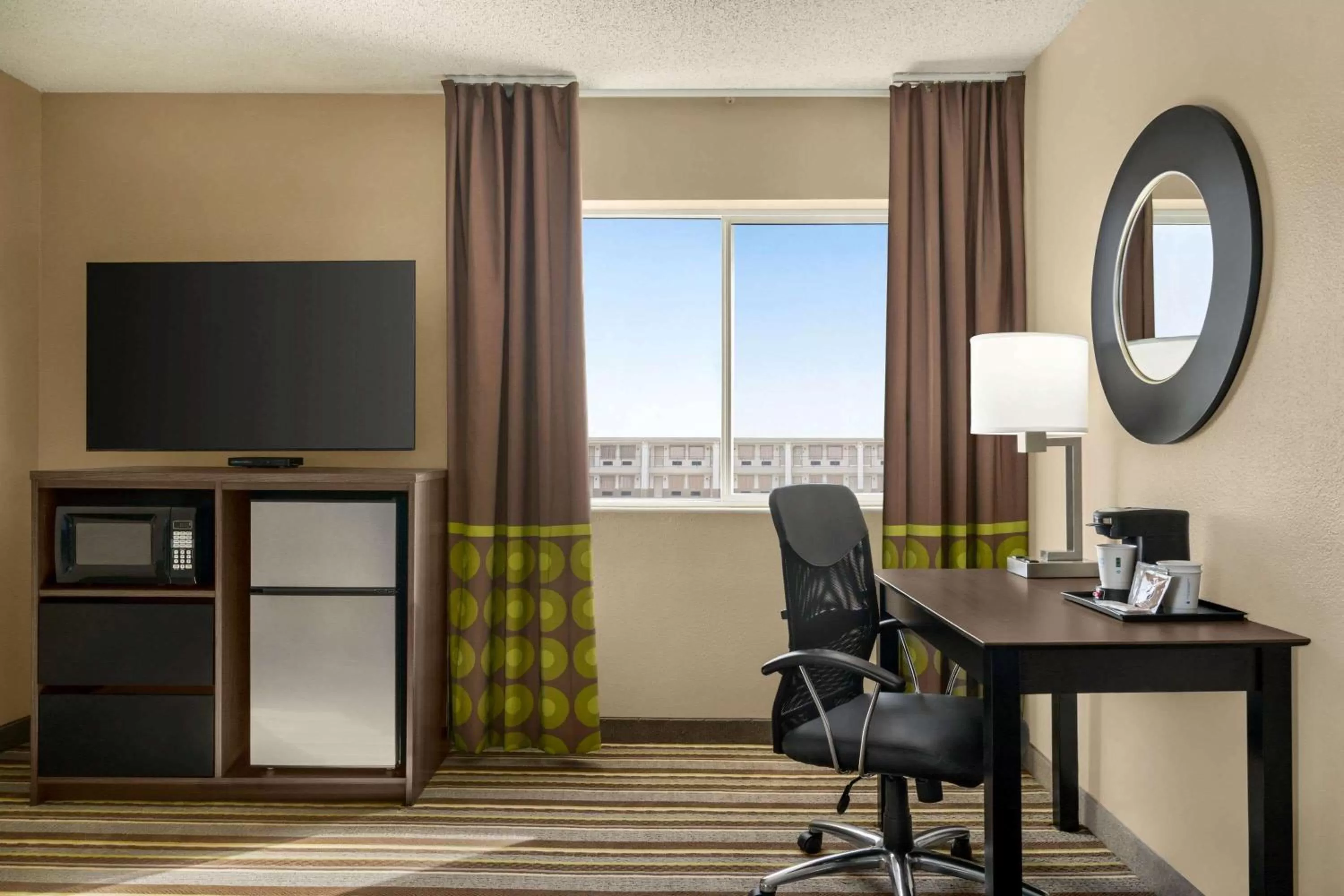 Photo of the whole room in Super 8 by Wyndham Liberal KS