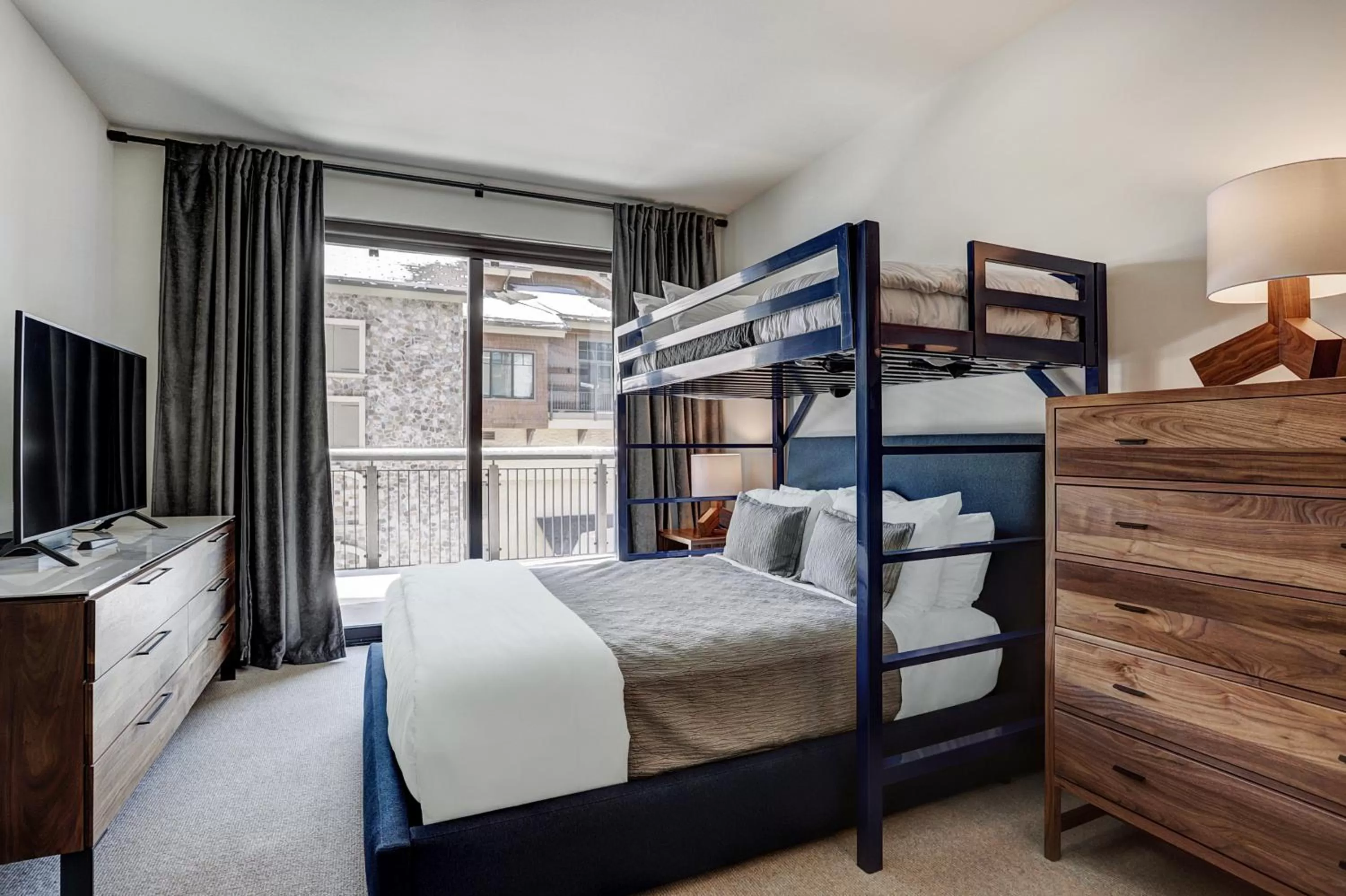 Bed in The Arrabelle at Vail Square, a RockResort, by Vail Resorts