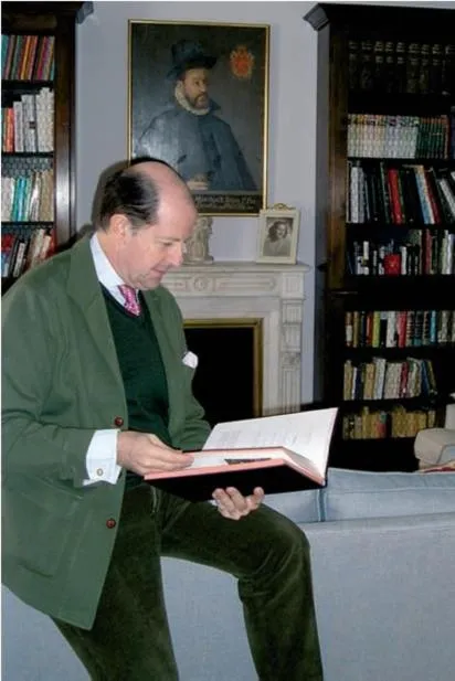 Library in Posada Real Casa de Tepa